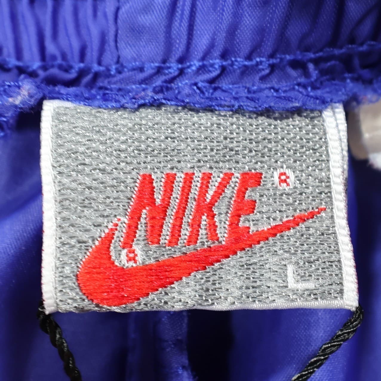 Nike Track Pants Mens Large Purple Nylon Vintage 90s Colorblock Windbreaker - Thumbnail 7