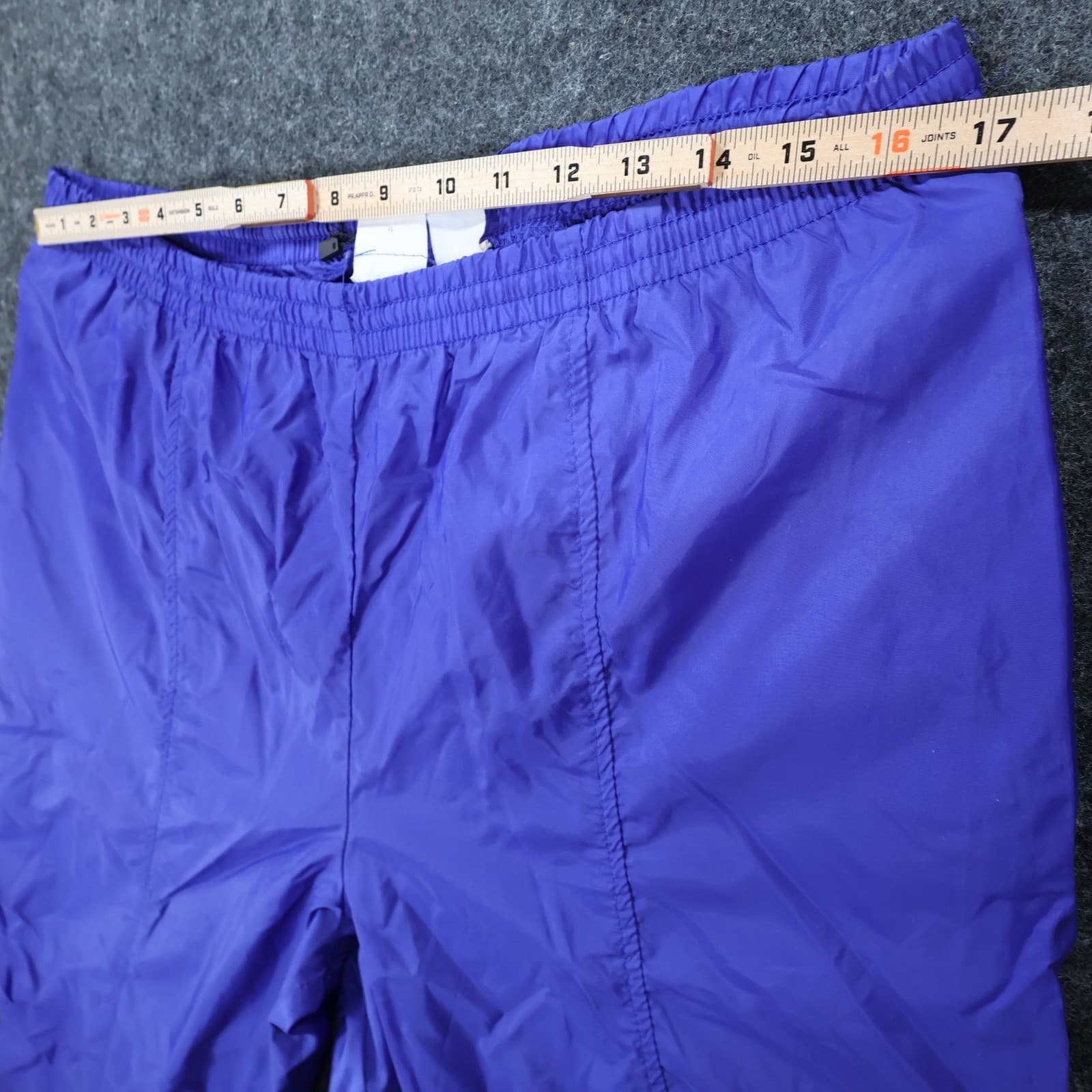 Nike Track Pants Mens Large Purple Nylon Vintage 90s Colorblock Windbreaker - Thumbnail 6