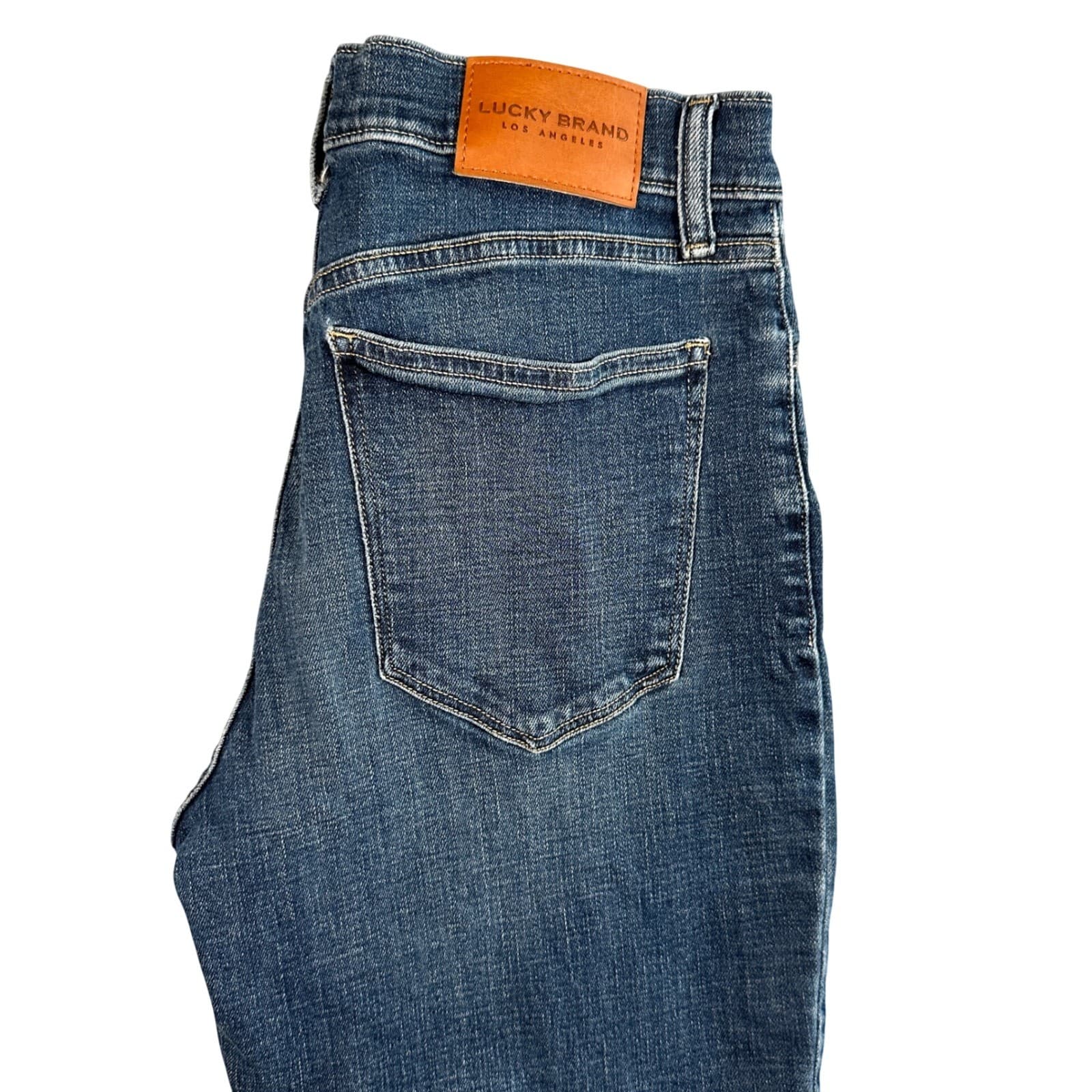 Lucky Brand Bridgette Skinny Jeans Womens 10/30 Blue Excellent High Rise Ankle - Thumbnail 3