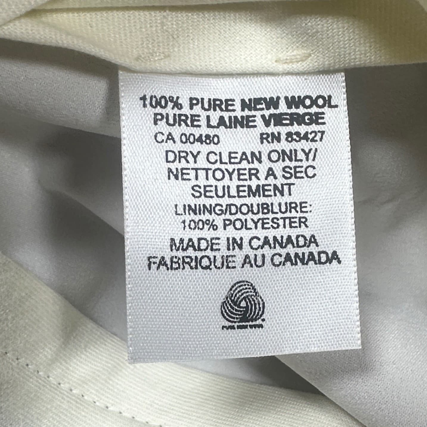 Bachrach Dress Pants Men 44 Tan Pure Wool Double Pleated - Thumbnail 8