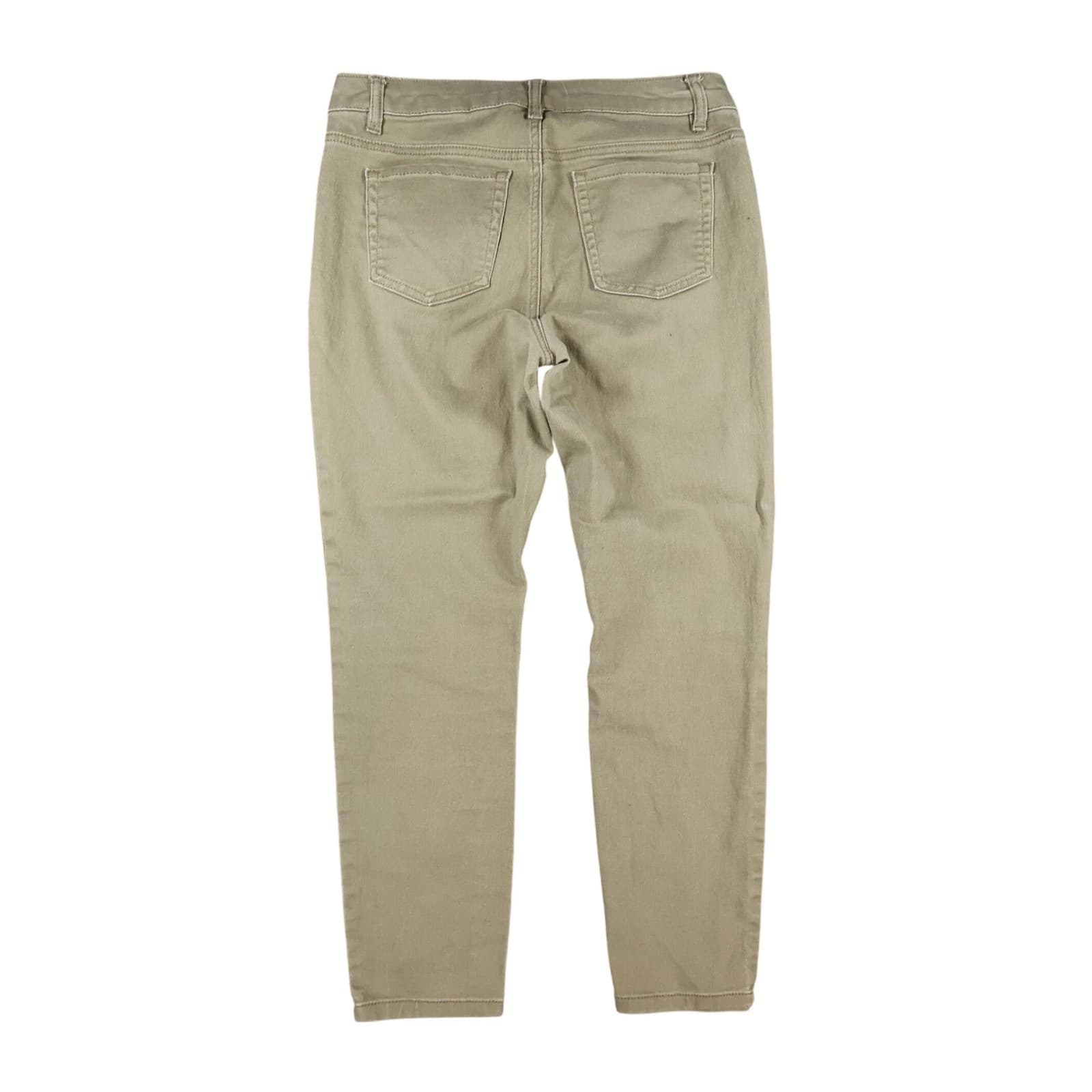 d.jeans Skinny Pants Womens 10 Olive Green Cotton Repreve Stretch Slim Casual - Thumbnail 2