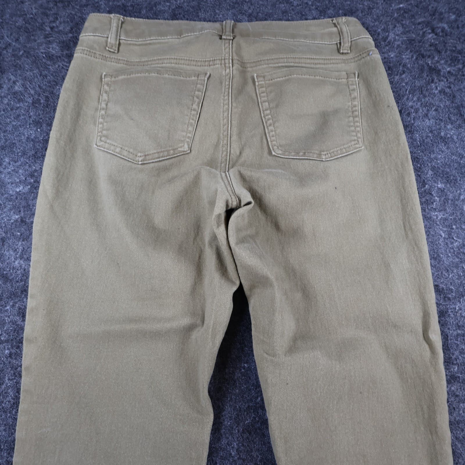 d.jeans Skinny Pants Womens 10 Olive Green Cotton Repreve Stretch Slim Casual - Thumbnail 9