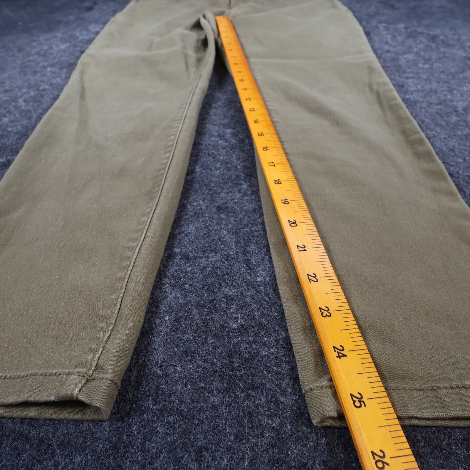 d.jeans Skinny Pants Womens 10 Olive Green Cotton Repreve Stretch Slim Casual - Thumbnail 4