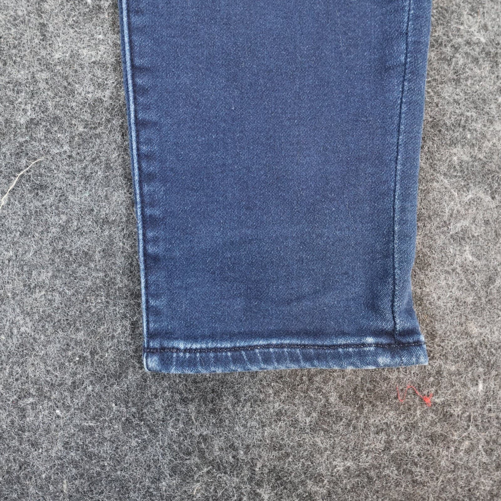 Express Skinny Jeans Womens 14R Dark Blue Cotton Blend High Rise Stretch Denim - Thumbnail 14