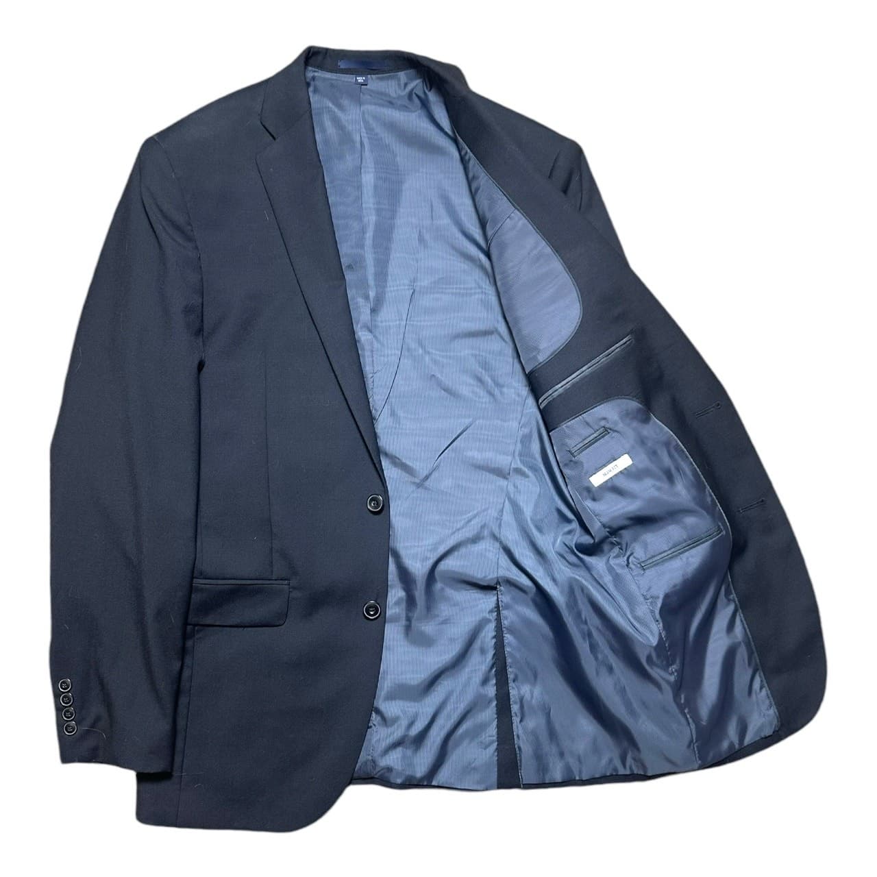 Jos. A. Bank Blazer Mens 39L Navy Blue 1905 Slim Fit Two Button Suit Jacket - Thumbnail 2