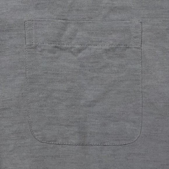 Roundtree & Yorke Button Up Mens L Gray Excellent Short Sleeve - Thumbnail 4