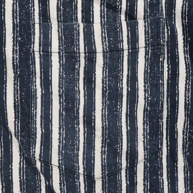 Winner Mate Polo Shirt Mens L Blue Excellent Vintage Striped Cotton Short Sleeve - Thumbnail 4