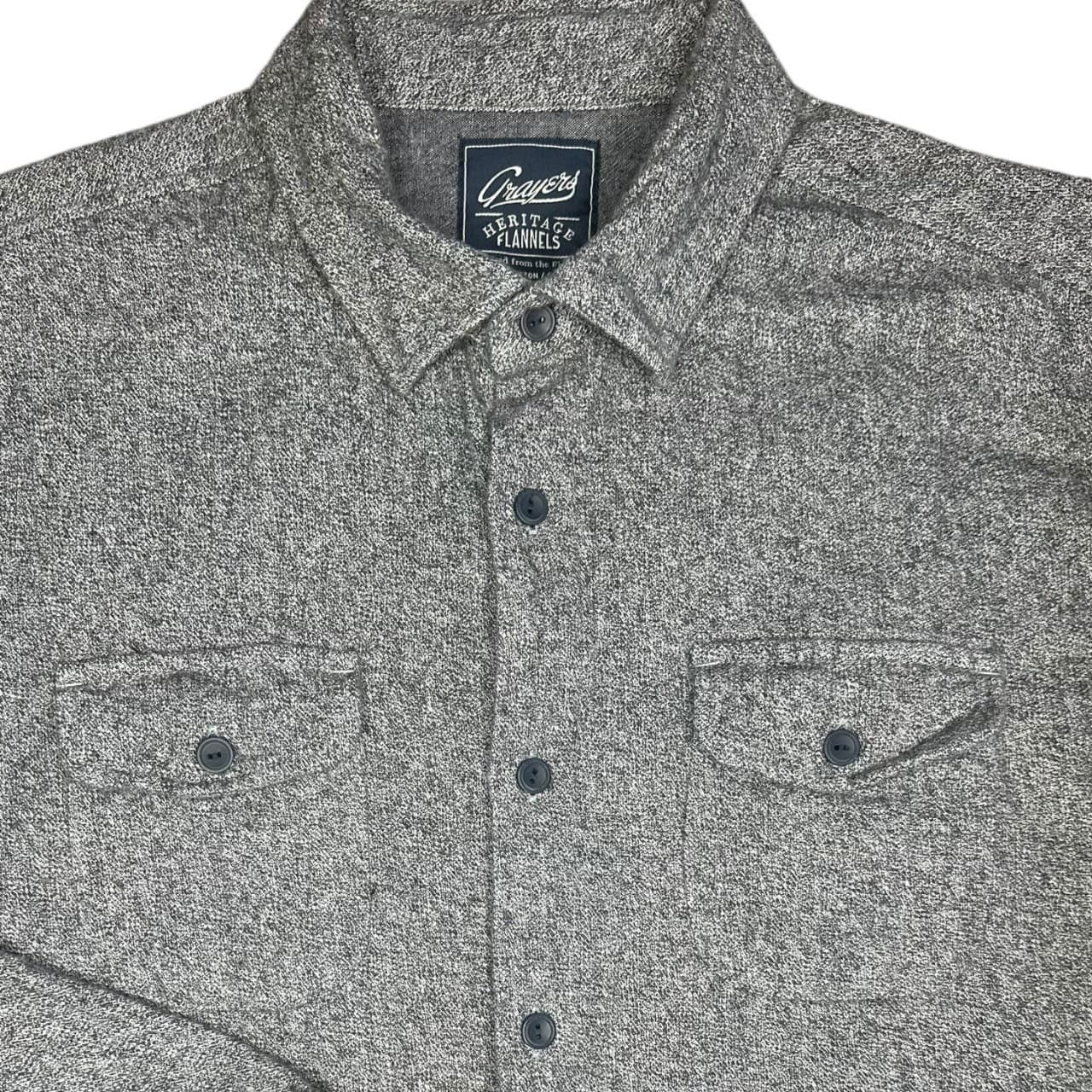 Crayers Heritage Flannels Men's Long Sleeve Button Up Shirt Size Large - Thumbnail 6