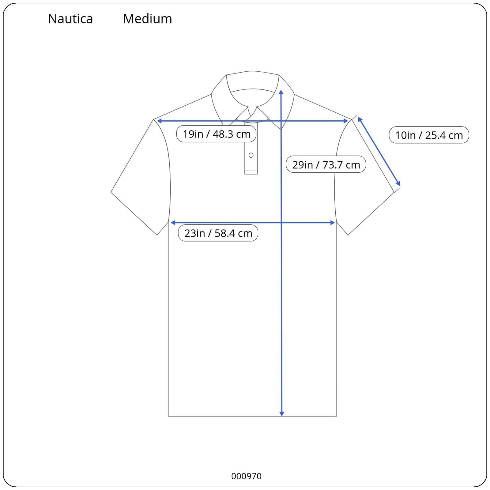 Nautica Mens Black Short Sleeve Pima Cotton Polo Shirt Red Sailboat Logo Size M - Thumbnail 6