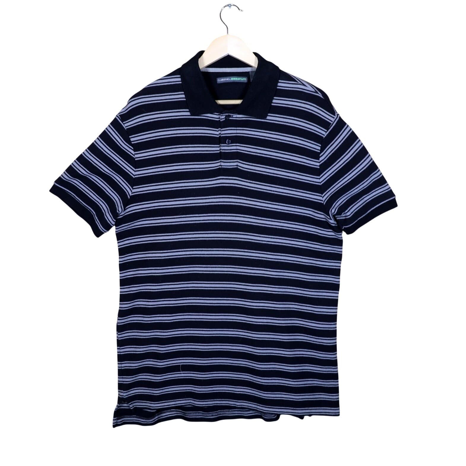 CLAIBORNE JOHN BARTLETT Men's Short Sleeve Polo Shirt Medium - Thumbnail 3