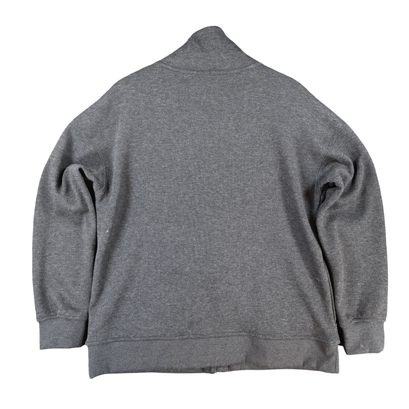 Mondetta Full Zip Jacket Mens L Dark Gray Recycled Polyester Athletic Zip Up - Thumbnail 2