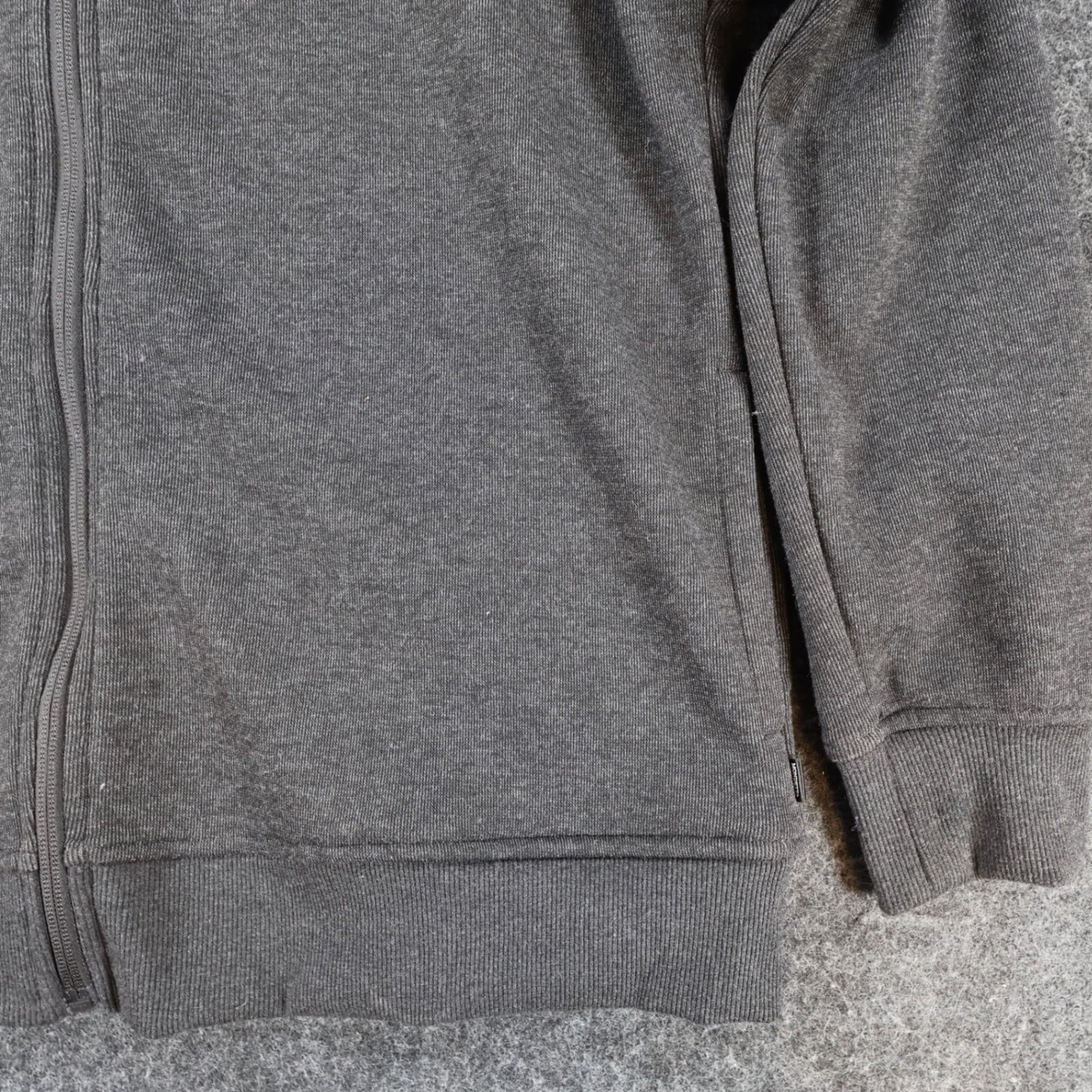Mondetta Full Zip Jacket Mens L Dark Gray Recycled Polyester Athletic Zip Up - Thumbnail 10
