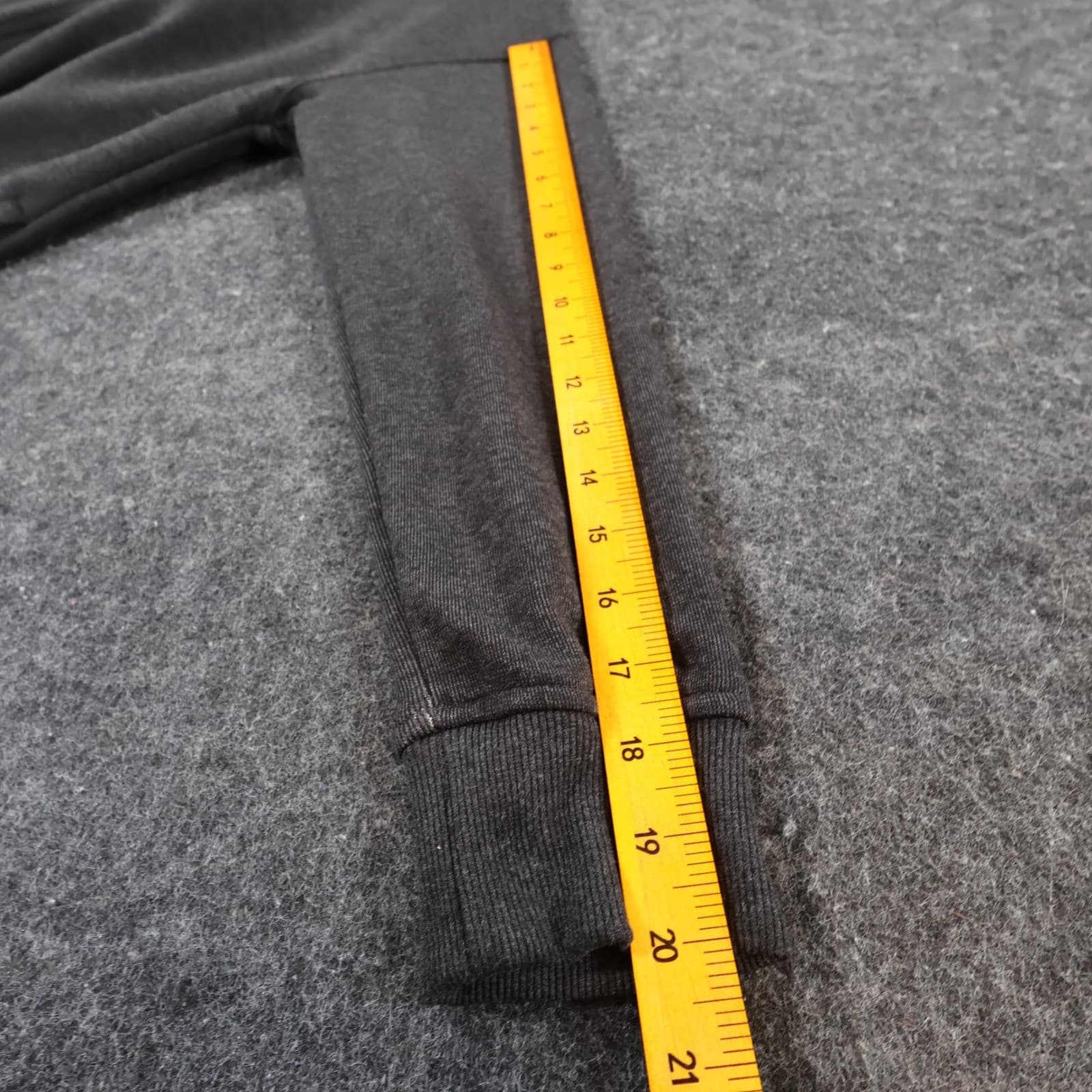 Mondetta Full Zip Jacket Mens L Dark Gray Recycled Polyester Athletic Zip Up - Thumbnail 4