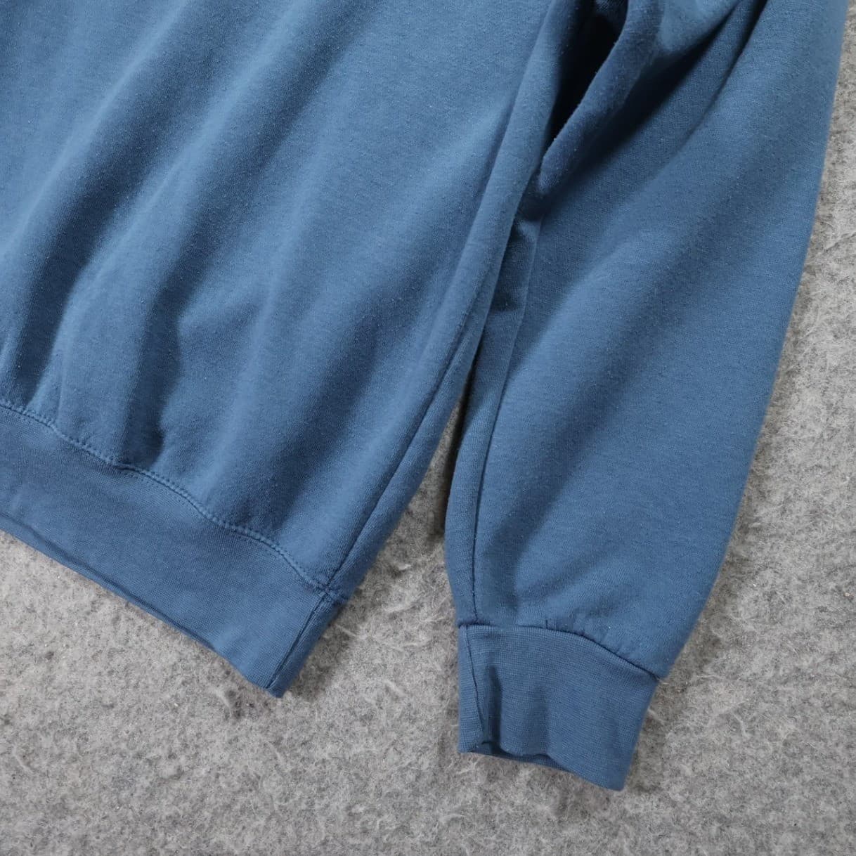 New York Popular Chicago Sweatshirt Unisex L Blue Excellent Vintage Graphic - Thumbnail 4