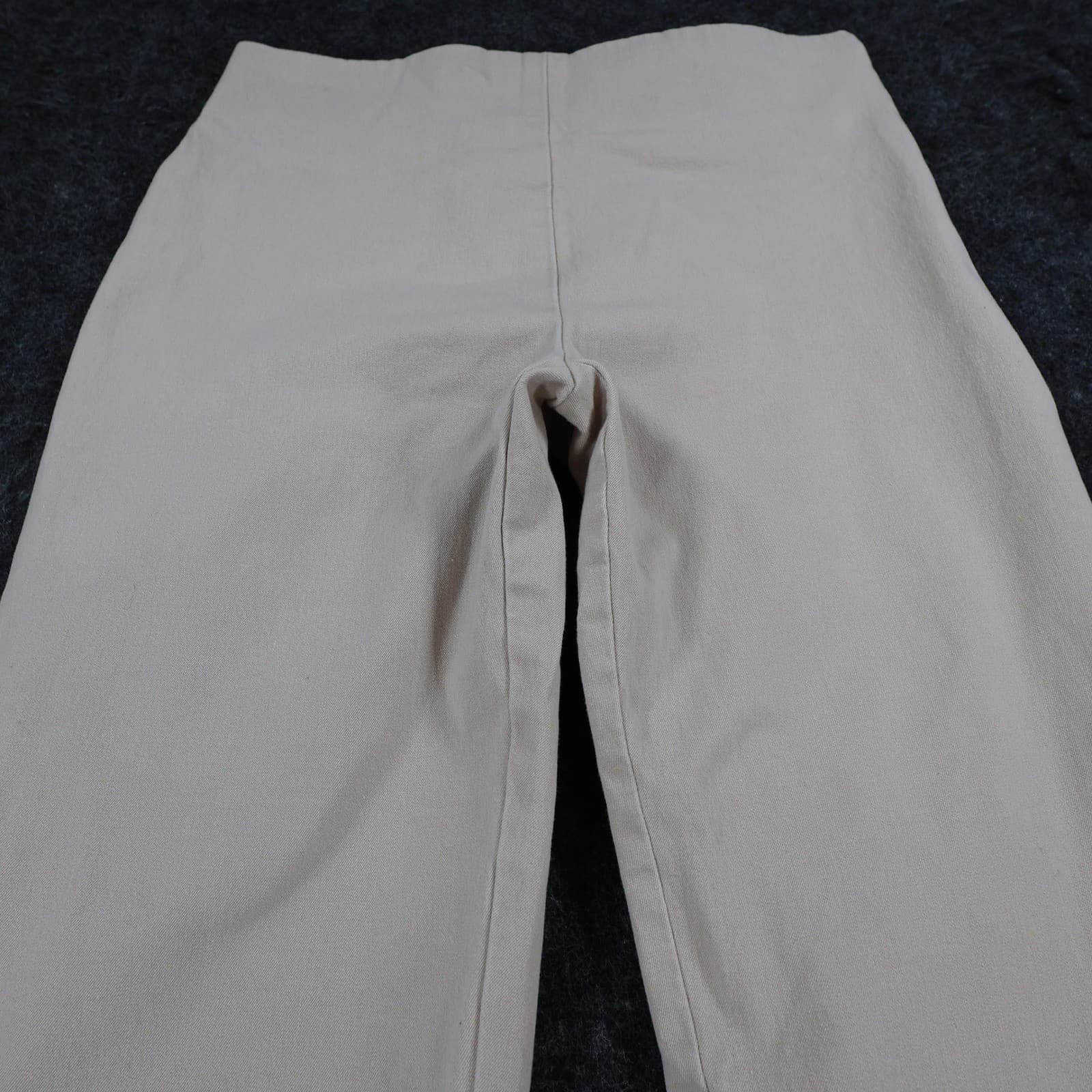A New Day Pants Womens 2 Tan Cotton Spandex Stretch Flare Slim Leg Neutral - Thumbnail 9