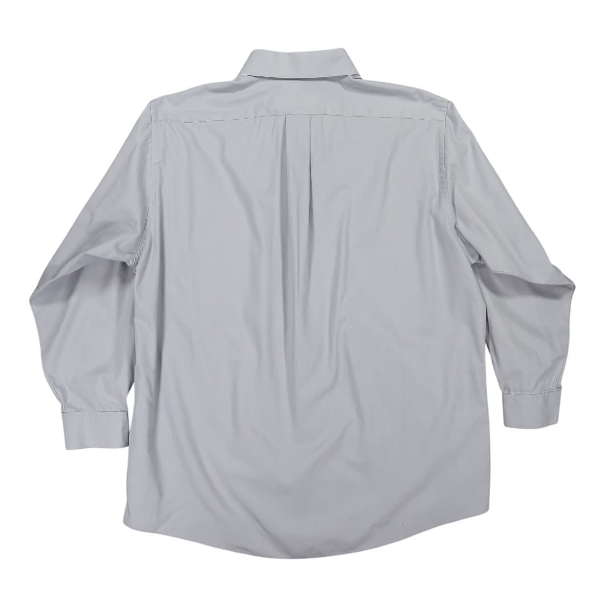Van Heusen Dress Shirt Mens XL Blue Excellent Wrinkle Free Poplin Long Sleeve - Thumbnail 3