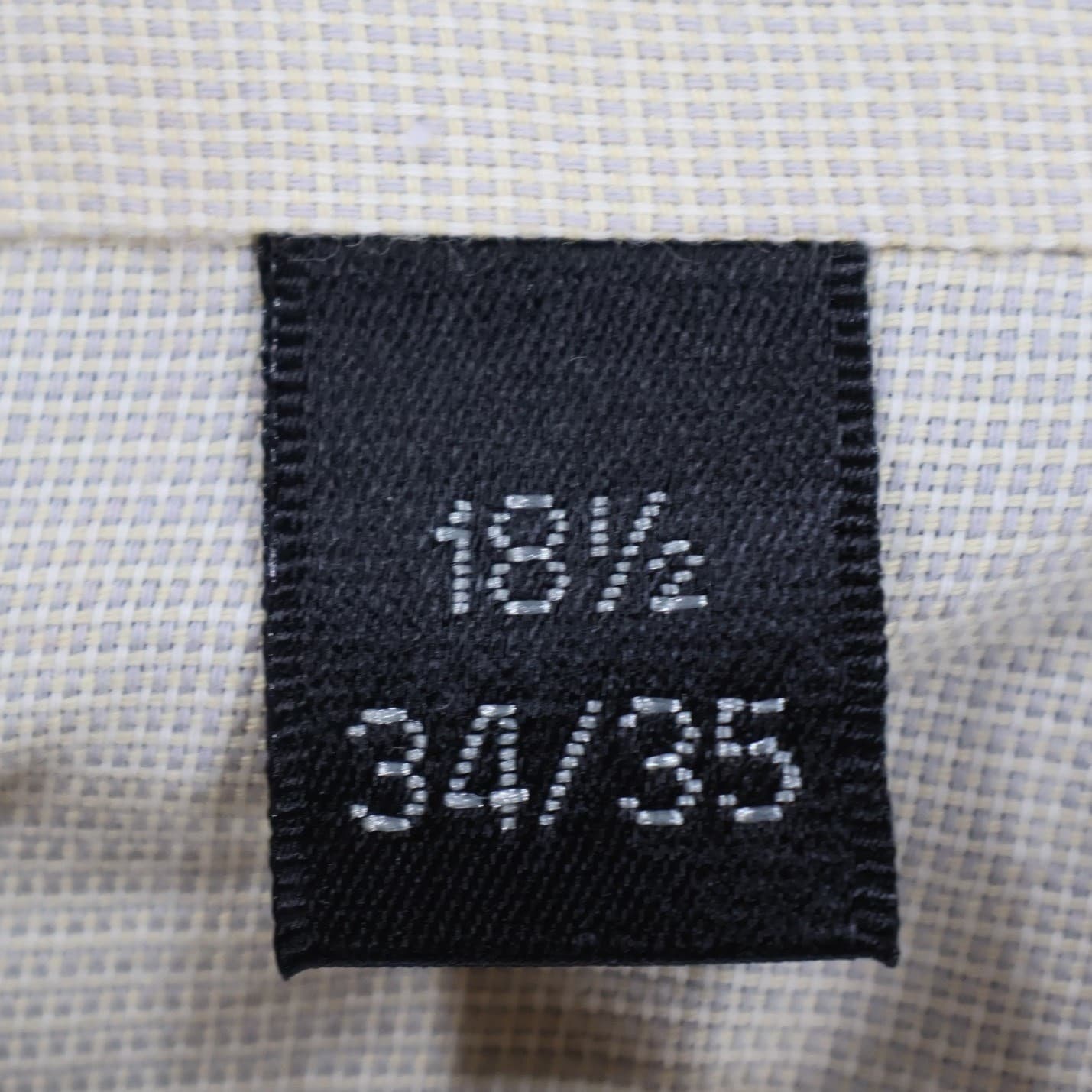 Joseph & Feiss Button Up Mens 18.5 Beige Excellent Long Sleeve Cotton - Thumbnail 8