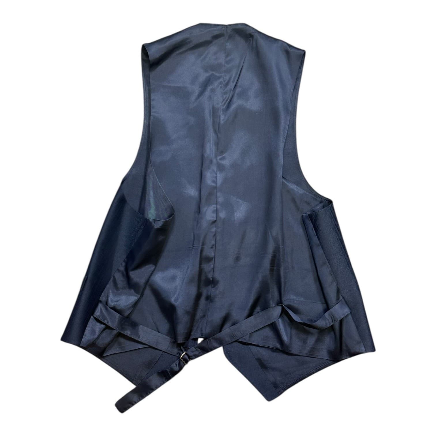 Romelli Hughes & Hatcher Men’s Blazer & Vest Navy Wool 42R - Thumbnail 5