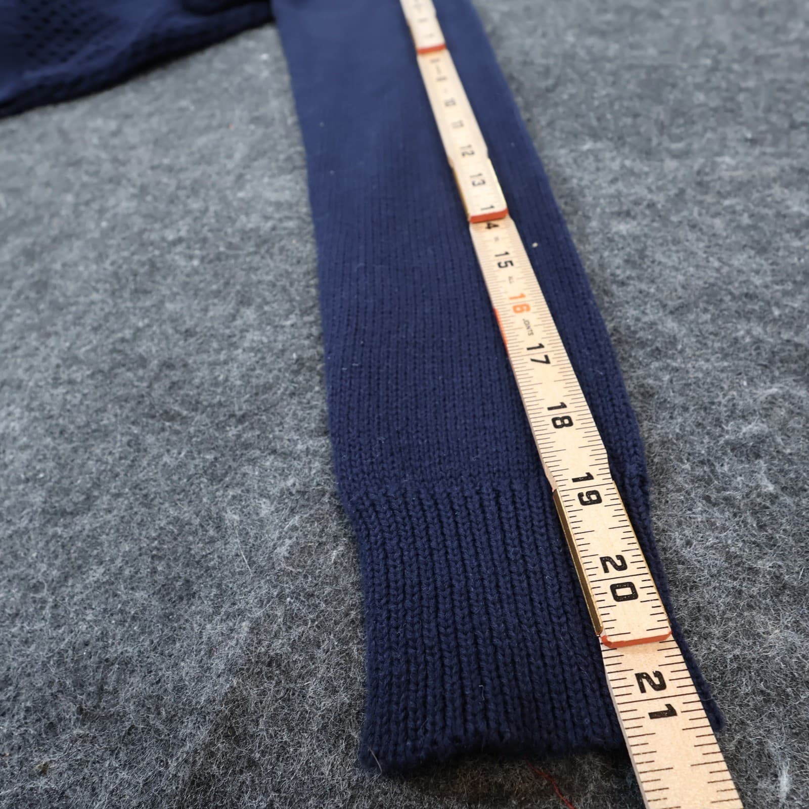 Macbeth Collection Sweater Womens Medium Blue Knit Relaxed Anchor Mesh Nautical - Thumbnail 4