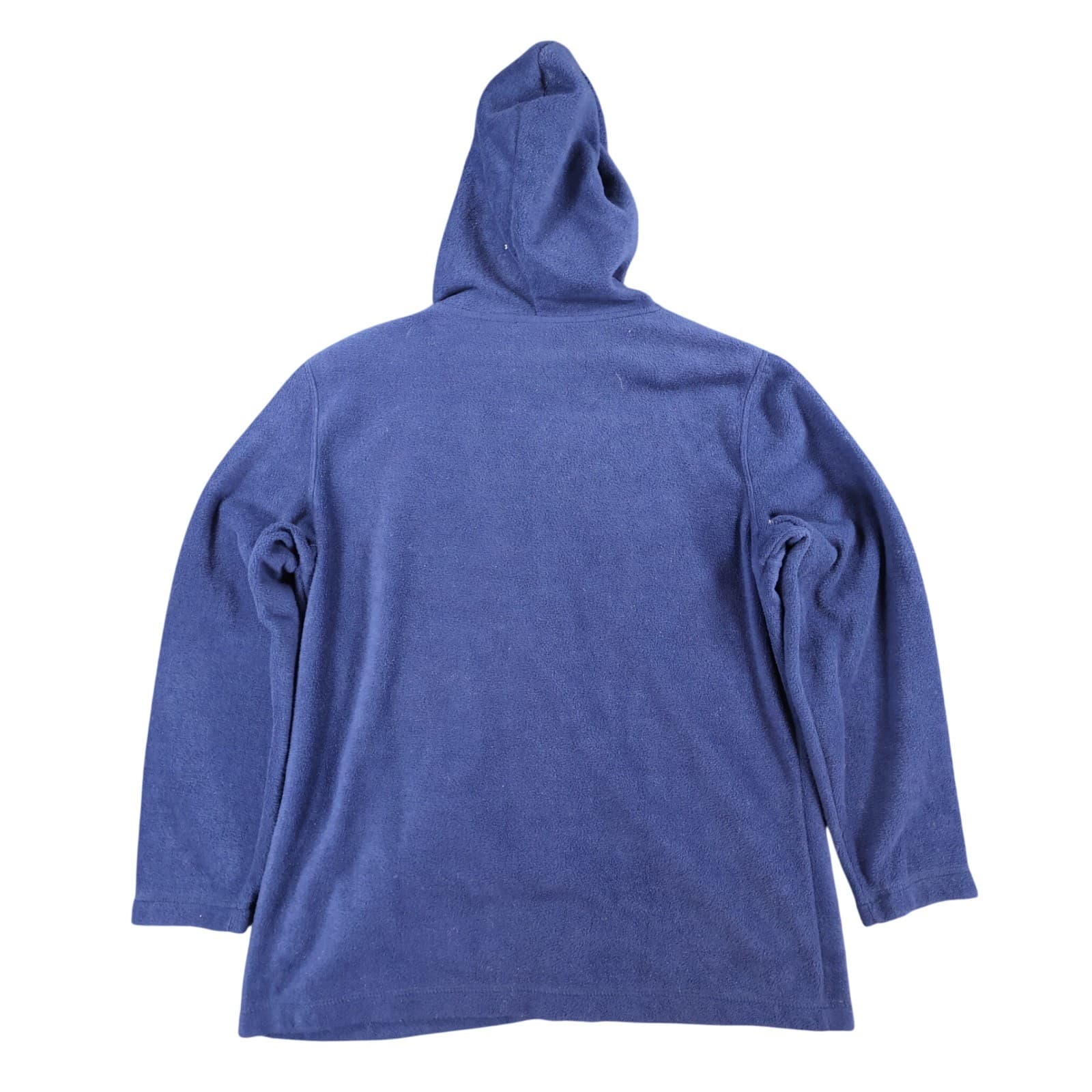 Disney Eeyore Fleece Hoodie Women 1X Blue Polyester Zip Up Chillin Graphic - Thumbnail 3