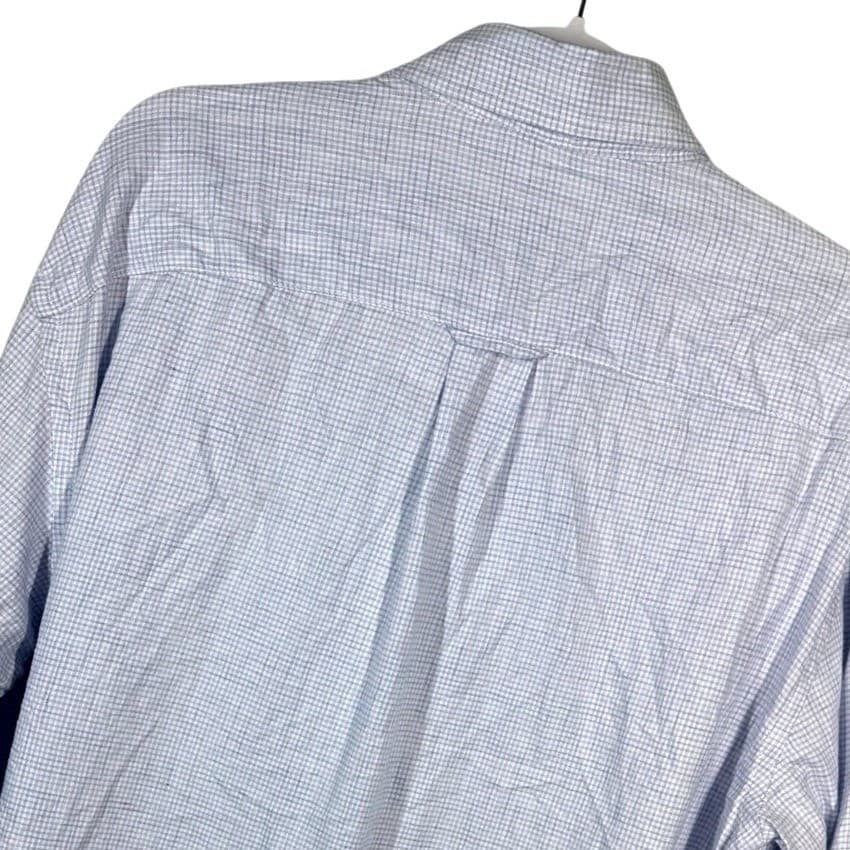 ORVIS Mens Classic Collection Button Down Shirt Long Sleeve Gingham Check Size L - Thumbnail 2