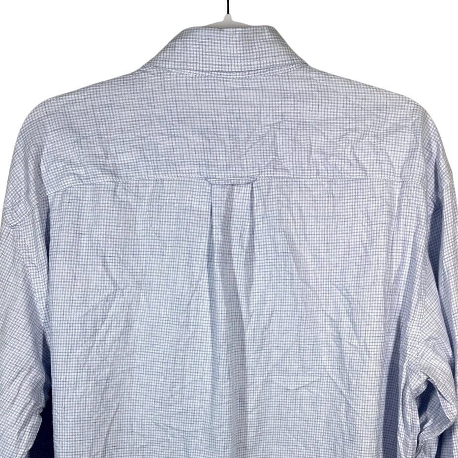 ORVIS Mens Classic Collection Button Down Shirt Long Sleeve Gingham Check Size L - Thumbnail 6