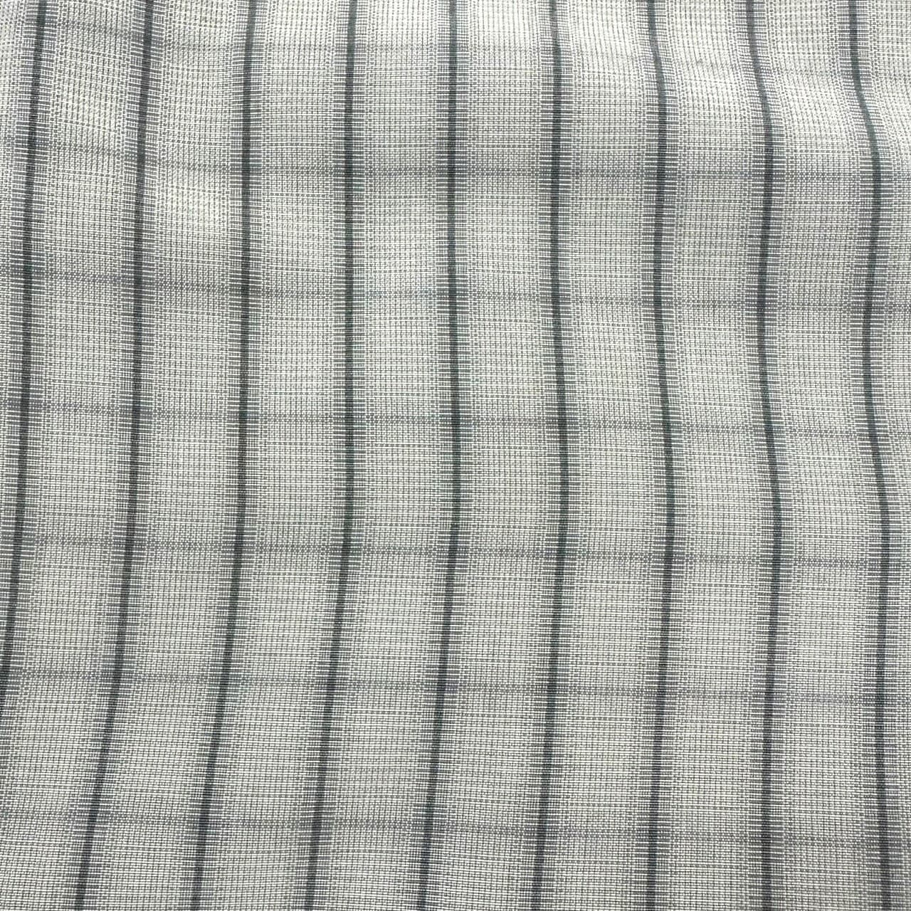 Marc Edwards Men's XXL Green Graph Check Short Sleeve Button-Up Shirt - Thumbnail 4