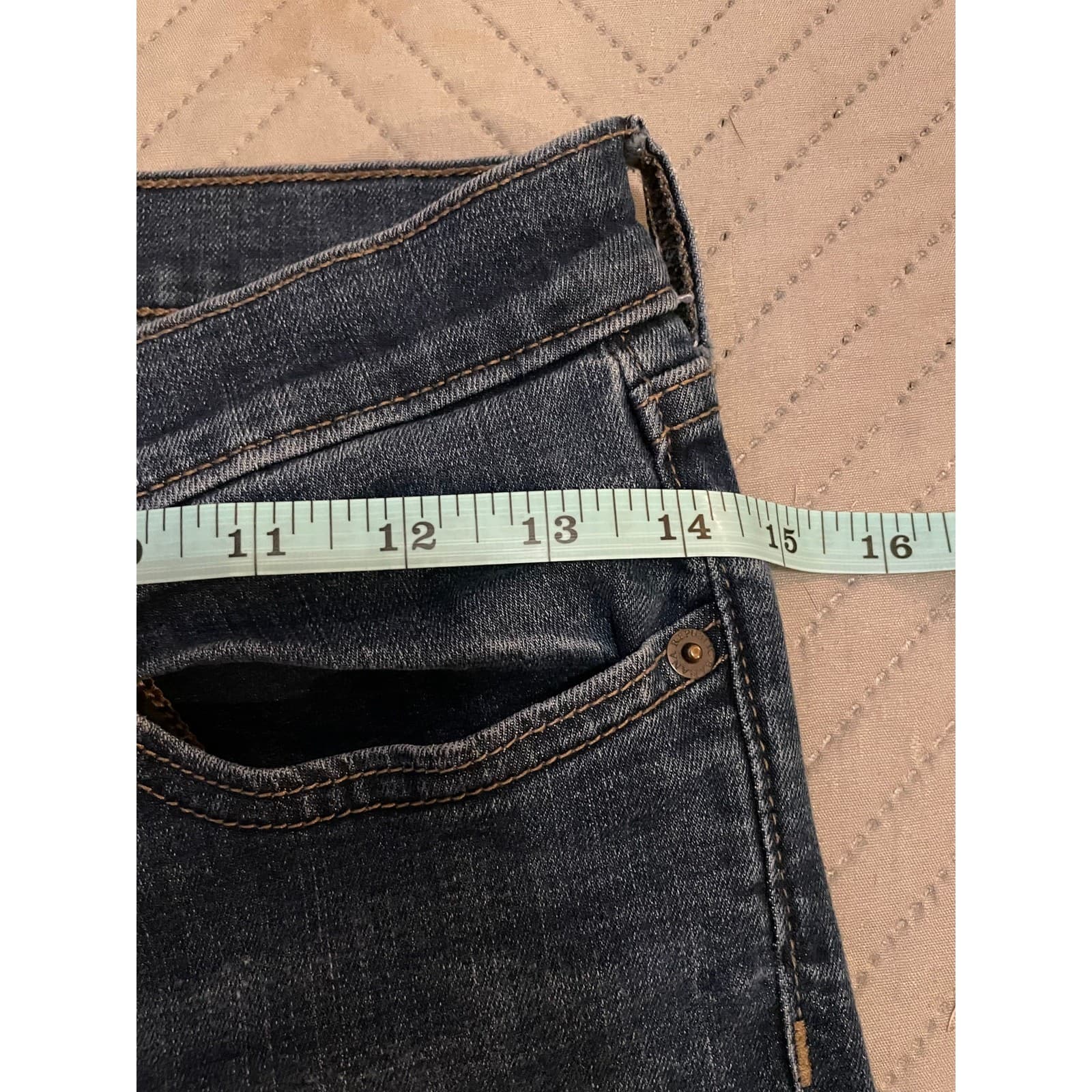 Banana Republic Skinny Jeans Dark Wash Women’s Size 27/14 - Thumbnail 5