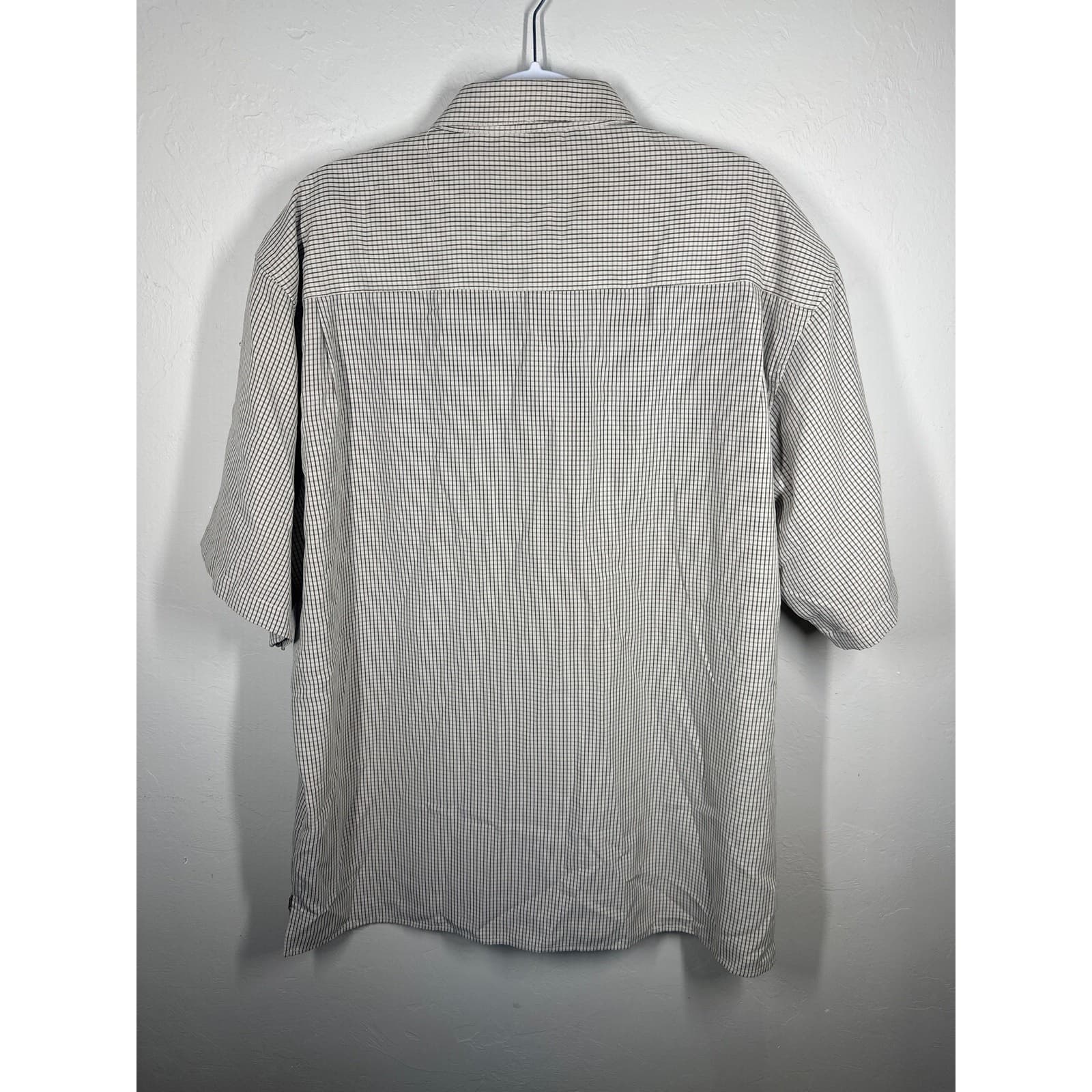 Linea Dome Gray Short Sleeve Button-Down Shirt Size XXL - Thumbnail 2