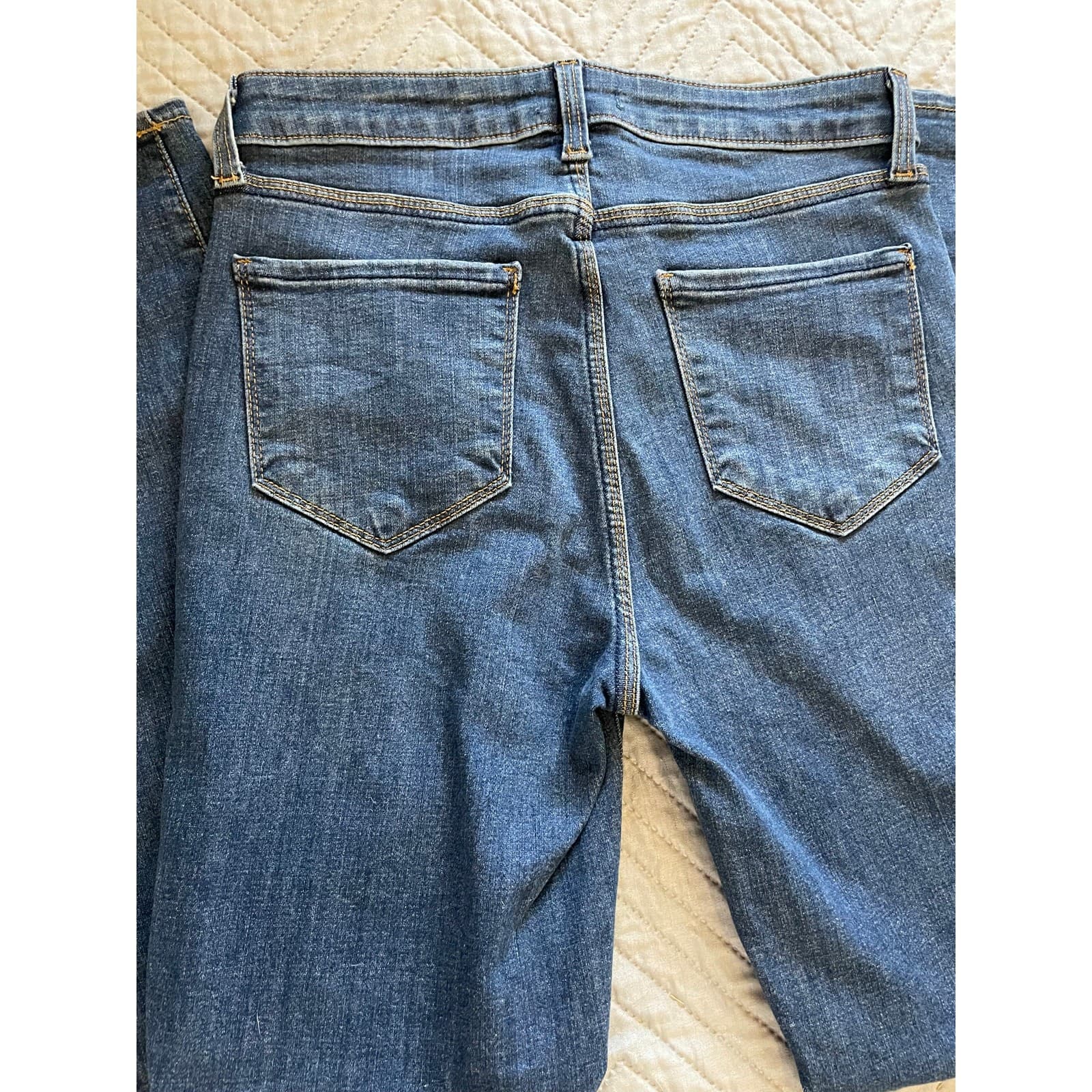 L’AGENCE Women’s Skinny Jeans Blue Denim High Rise Size 25 - Thumbnail 9
