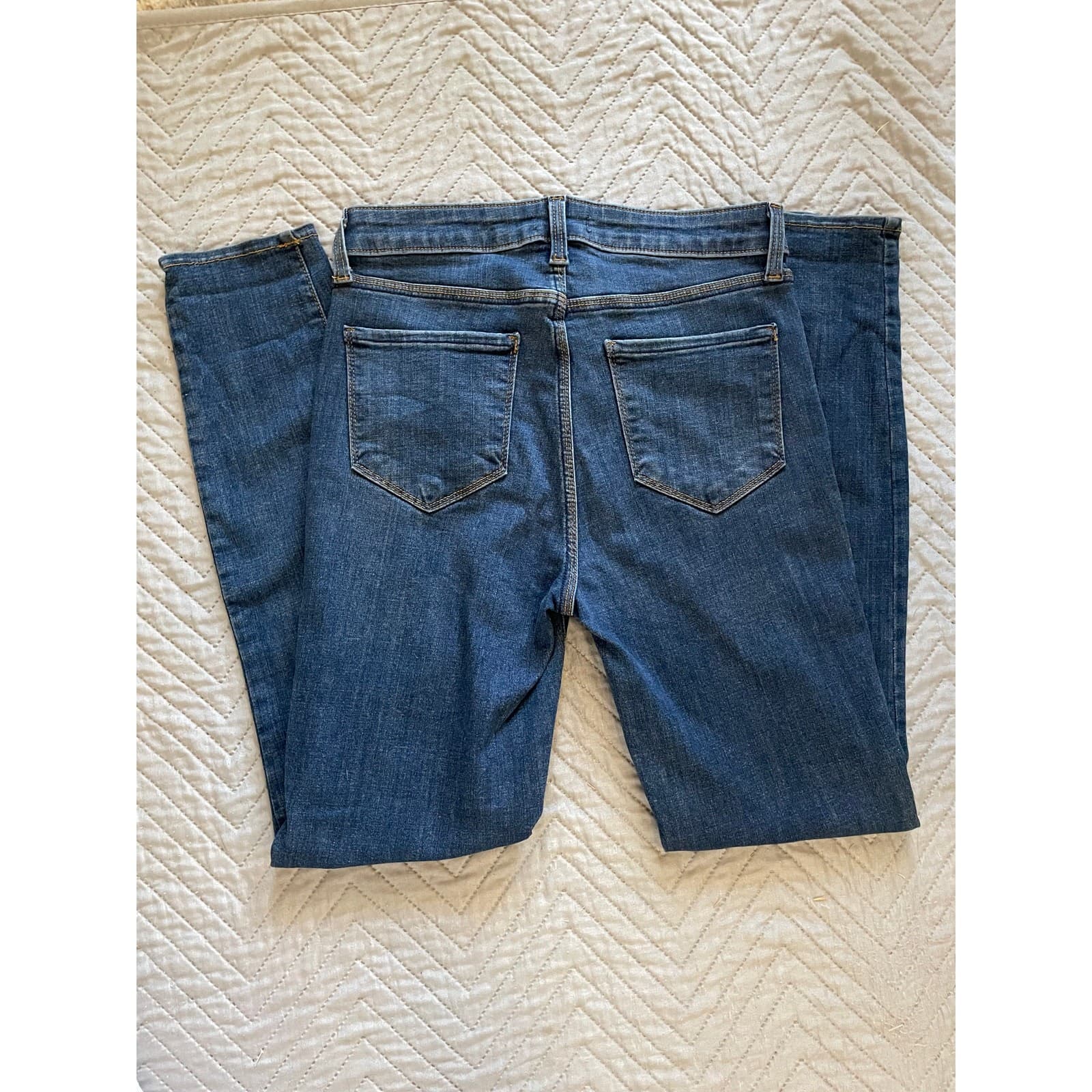 L’AGENCE Women’s Skinny Jeans Blue Denim High Rise Size 25 - Thumbnail 8