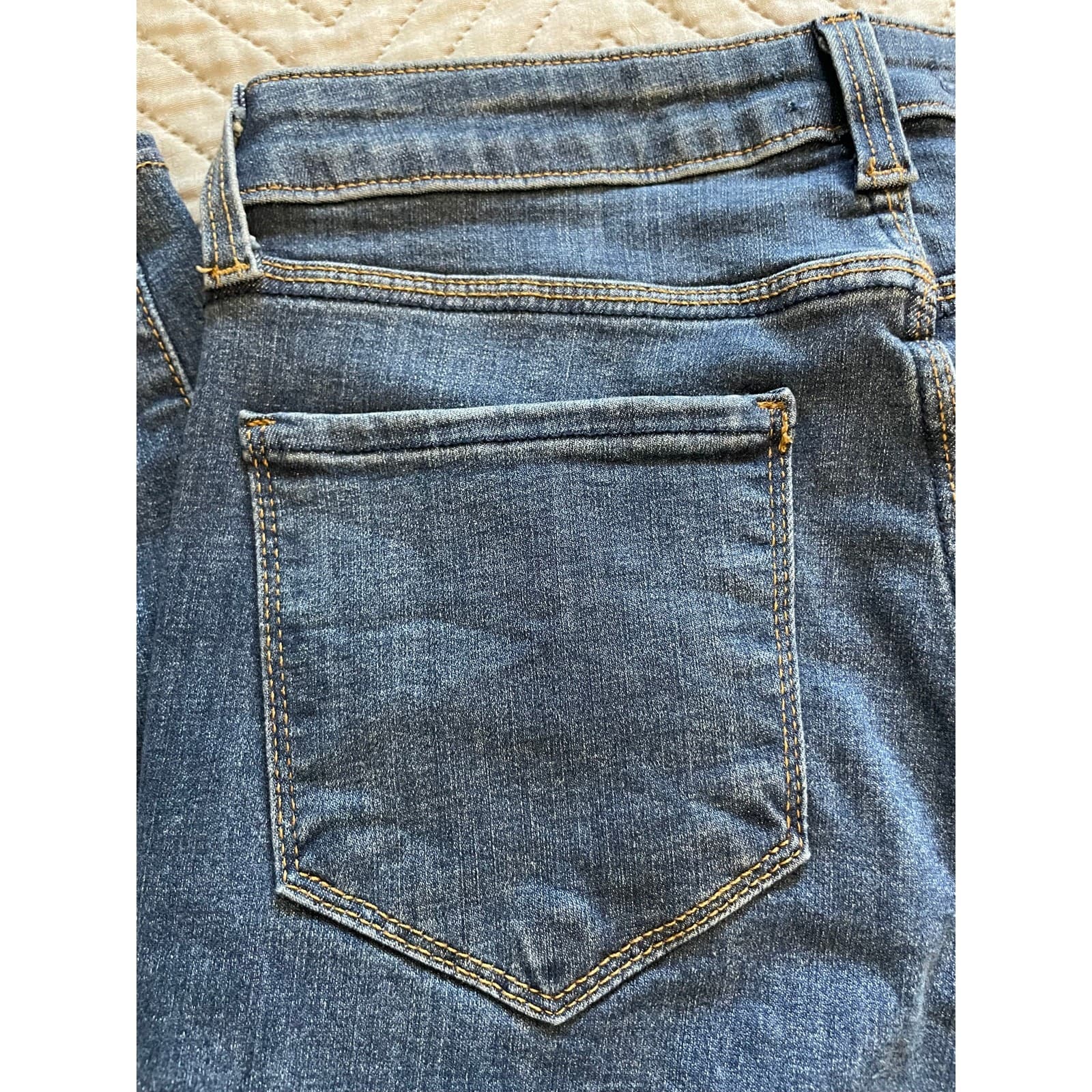 L’AGENCE Women’s Skinny Jeans Blue Denim High Rise Size 25 - Thumbnail 10