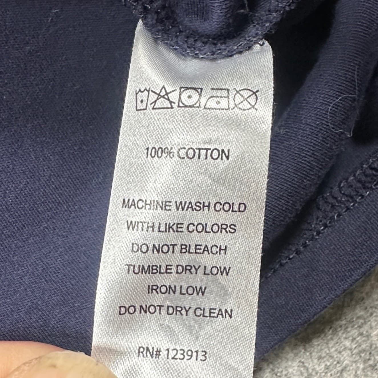Mark Law Polo Shirt Men XL Navy Blue Excellent Long Sleeve Cotton Luxury Trim - Thumbnail 7