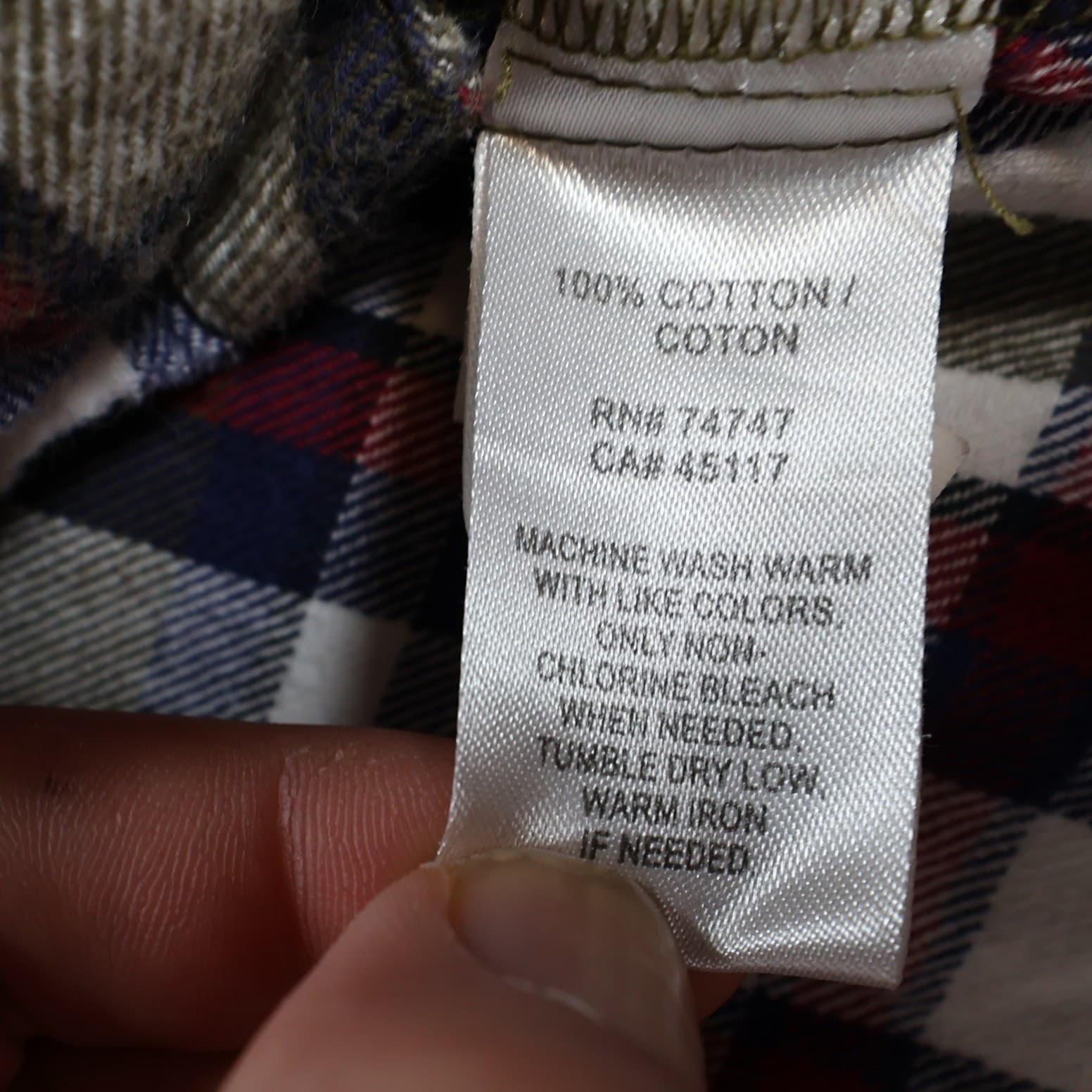 Natural Reflections Button Up Womens Large Multicolor Excellent Plaid Flannel - Thumbnail 7