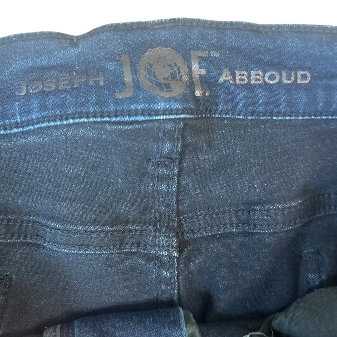 Joseph Abboud Pipe Slim Dark Wash Denim Jeans Mens 38x34 Cotton Blend - Thumbnail 5