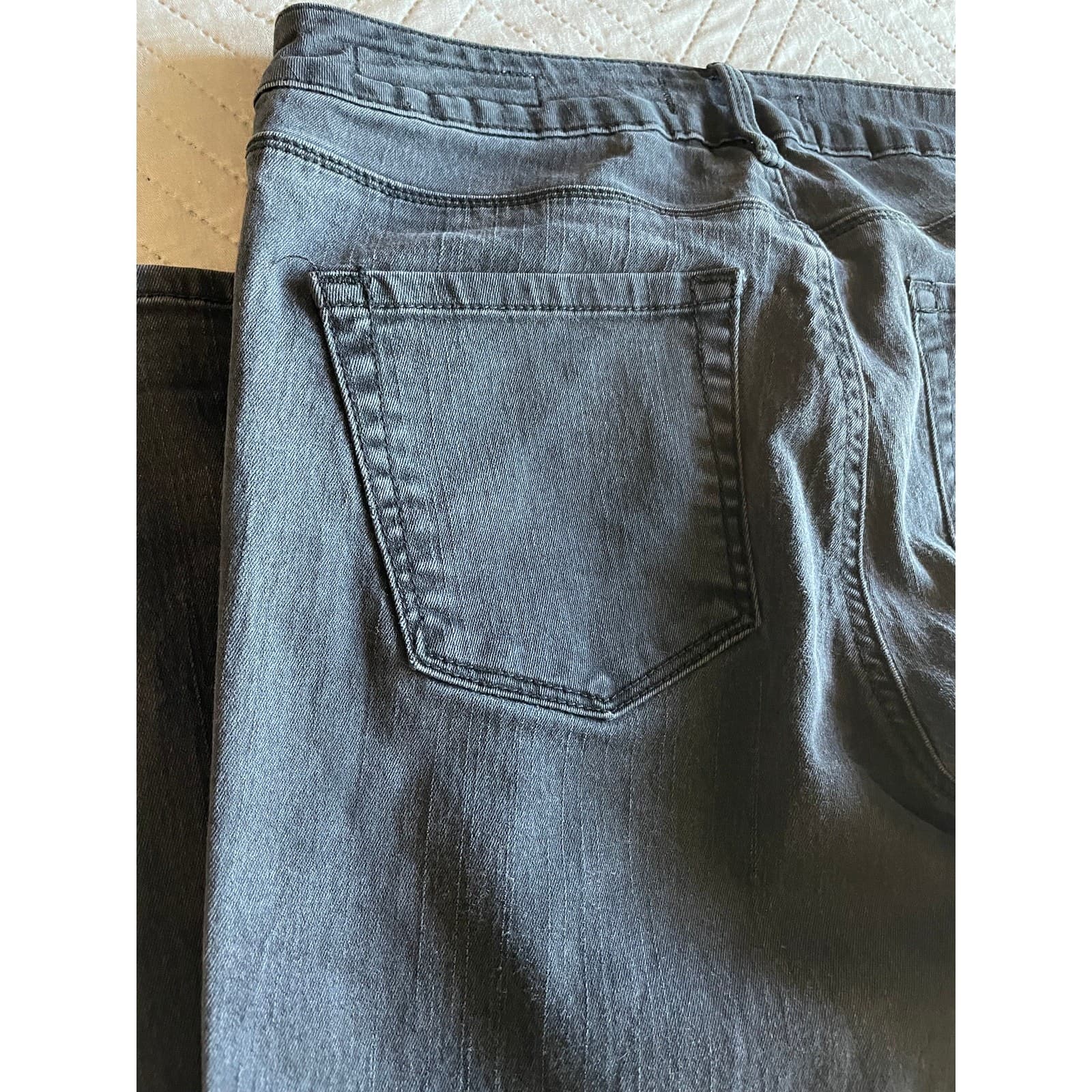 Bullhead Womens Size 26 Black Skinny Jeans Stretch Mid Rise - Thumbnail 12
