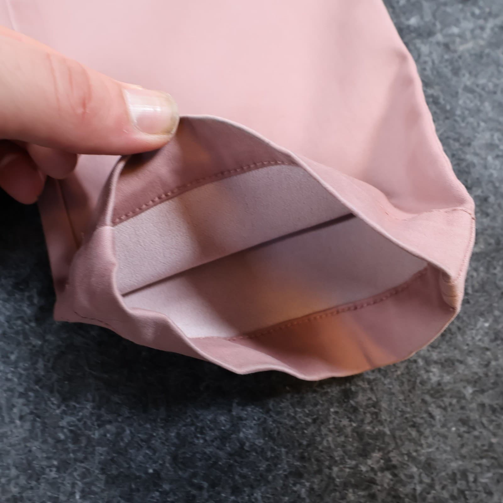Tinsel Pants Womens 31 Pink Cotton Blend Skinny Ankle Rose Gold Zipper Stretch - Thumbnail 14