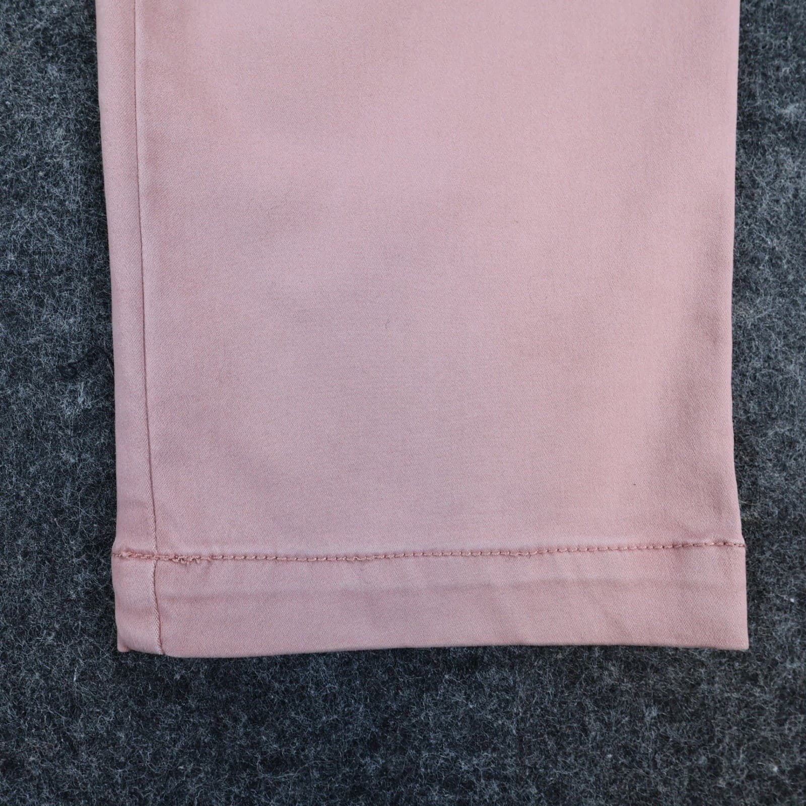 Tinsel Pants Womens 31 Pink Cotton Blend Skinny Ankle Rose Gold Zipper Stretch - Thumbnail 13