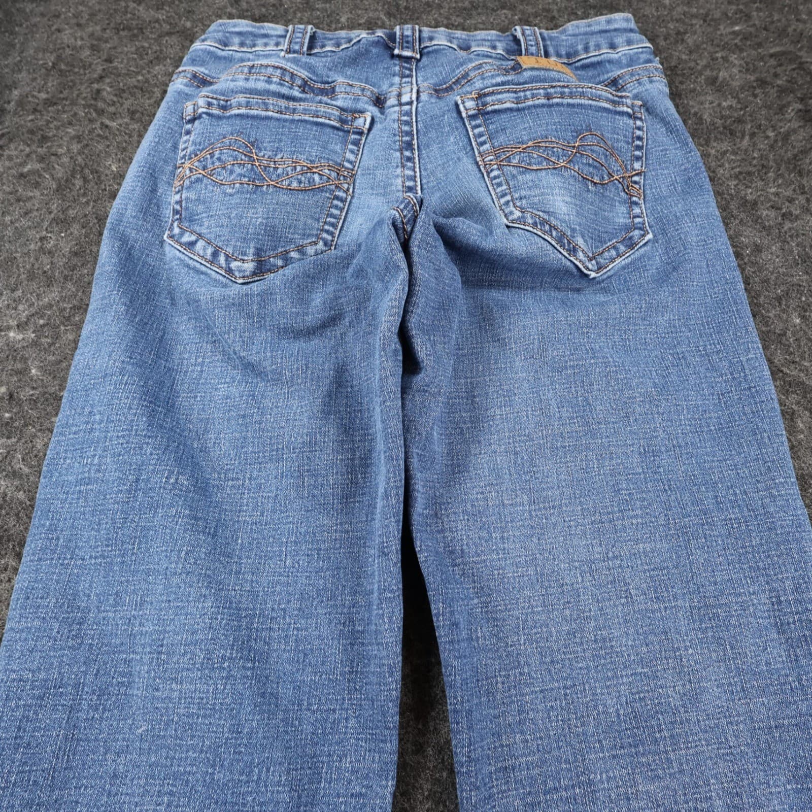 Cowgirl Tuff Co Jeans Womens 27 Blue Cotton Blend Bootcut Dimi Deluxe Western - Thumbnail 10