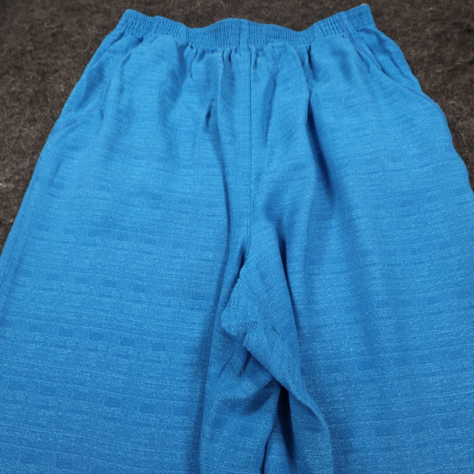 Vintage Stonebridge Crop Pants Womens L Blue Relaxed Button Hem Coastal - Thumbnail 9