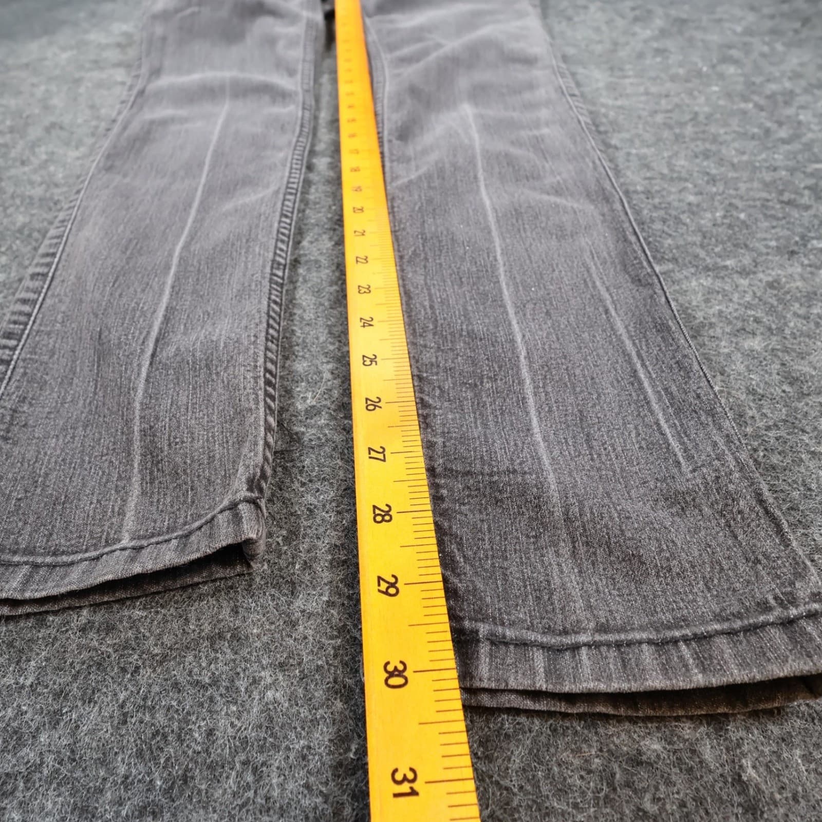 City Streets Skinny Jeans Womens 3 Gray Cotton Blend Stretch Slim Fit Denim - Thumbnail 4