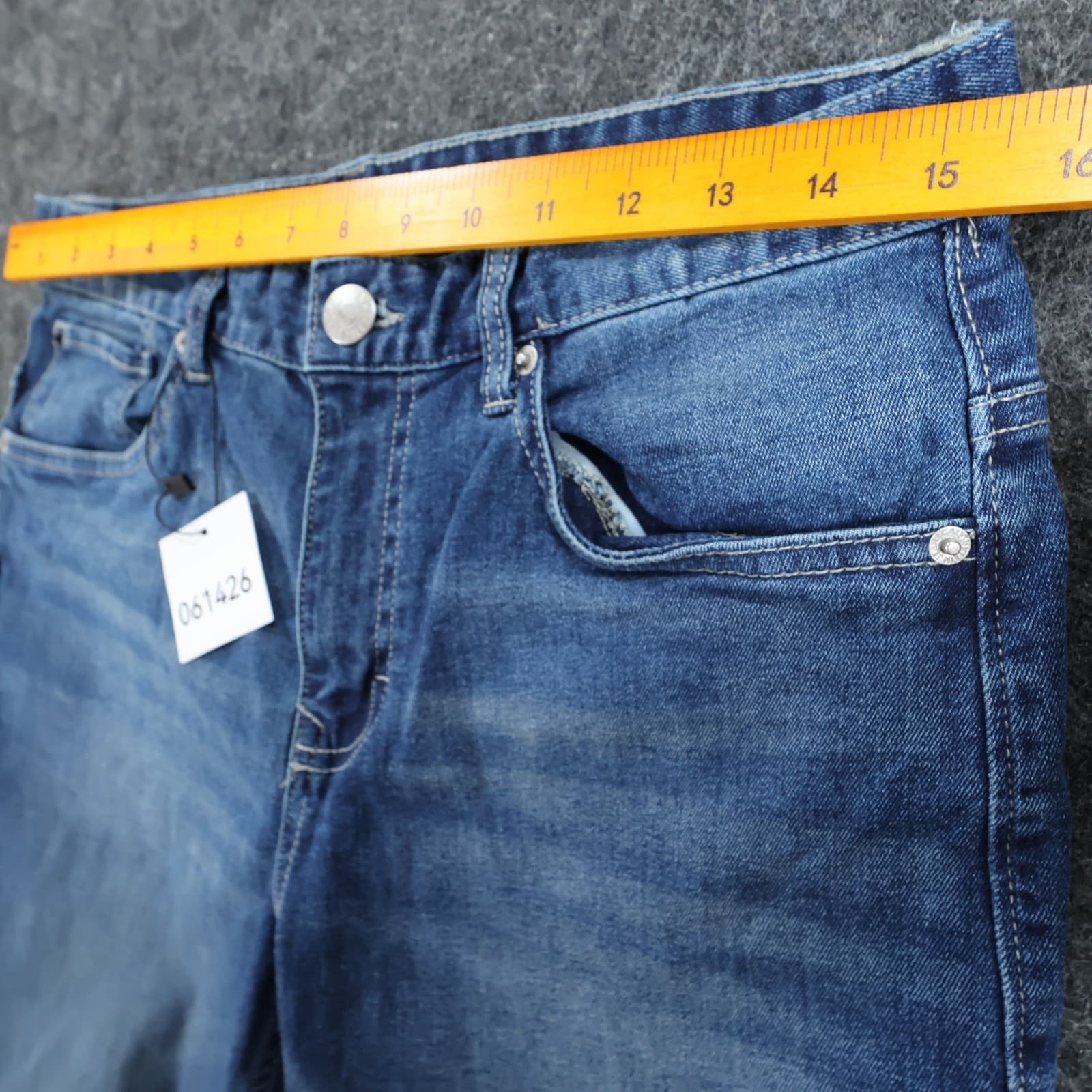 Calvin Klein Jeans Skinny Boys 20 Blue Cotton Blend Stretch Denim Casual - Thumbnail 6