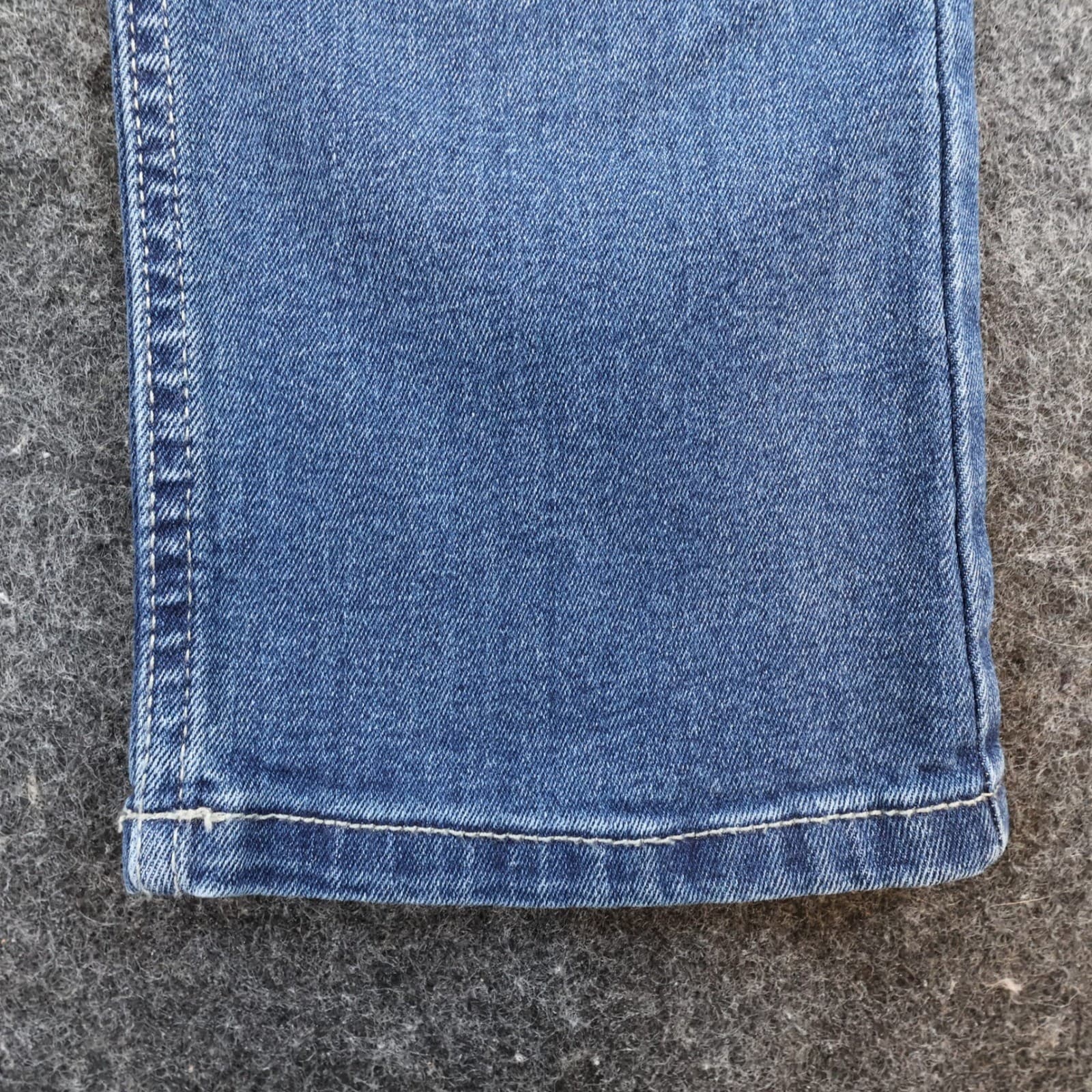 Calvin Klein Jeans Skinny Boys 20 Blue Cotton Blend Stretch Denim Casual - Thumbnail 13