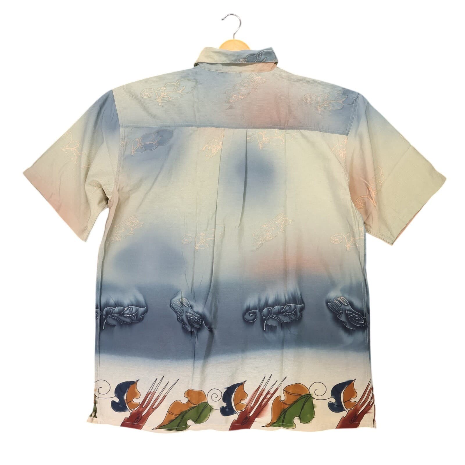 RR Casuals Button Up Shirt Mens XL Multicolor New Vintage Short Sleeve - Thumbnail 2