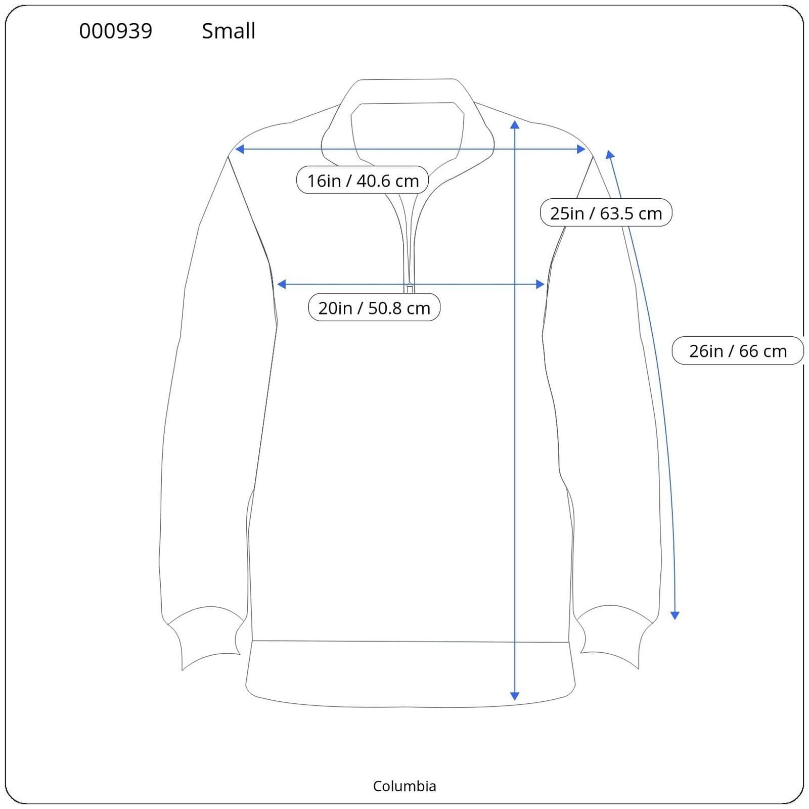 Columbia Men's Fleece Pullover Snap Neck Color Block Long Sleeve Size Small - Thumbnail 7