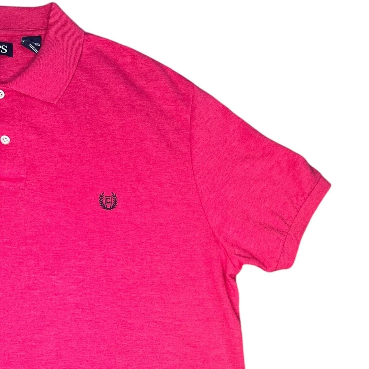 Chaps Men's XXL Red Short Sleeve Cotton Polo Shirt - Thumbnail 7
