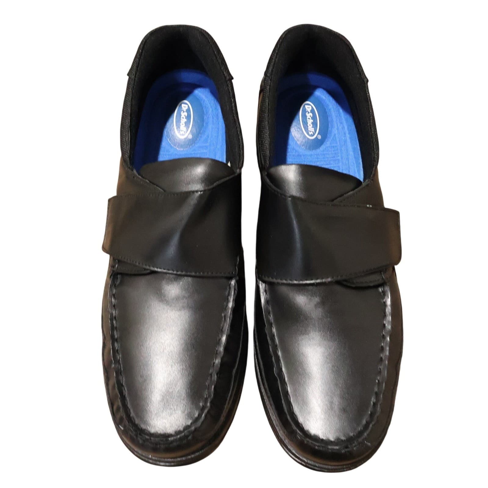 Dr. Scholl's 401 One Strap Mens 13D Black New Hook and Loop Comfort Shoes - Thumbnail 4