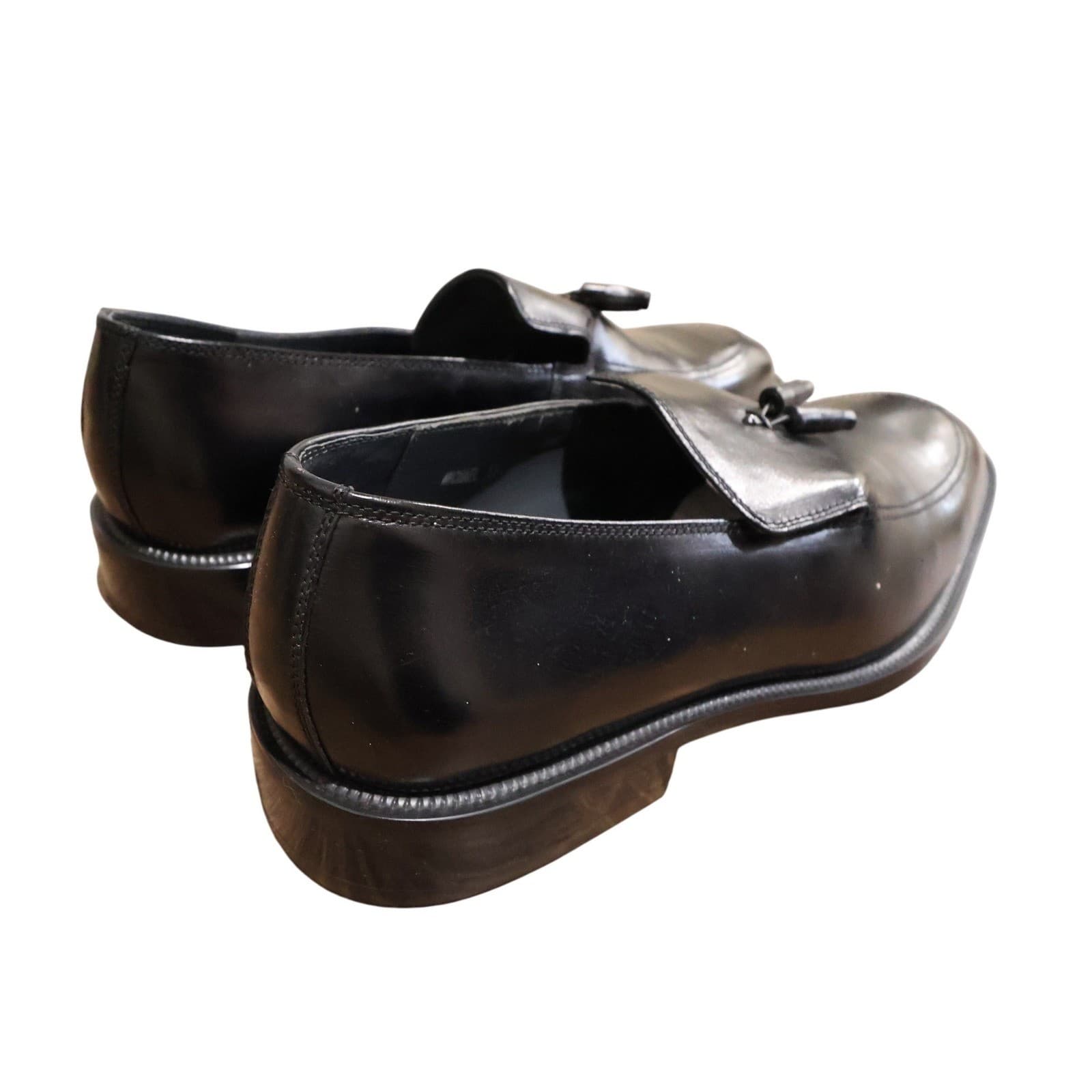 Pierre Cardin Michael Loafers Mens Size 13 Black New Tassel Shoes - Thumbnail 5