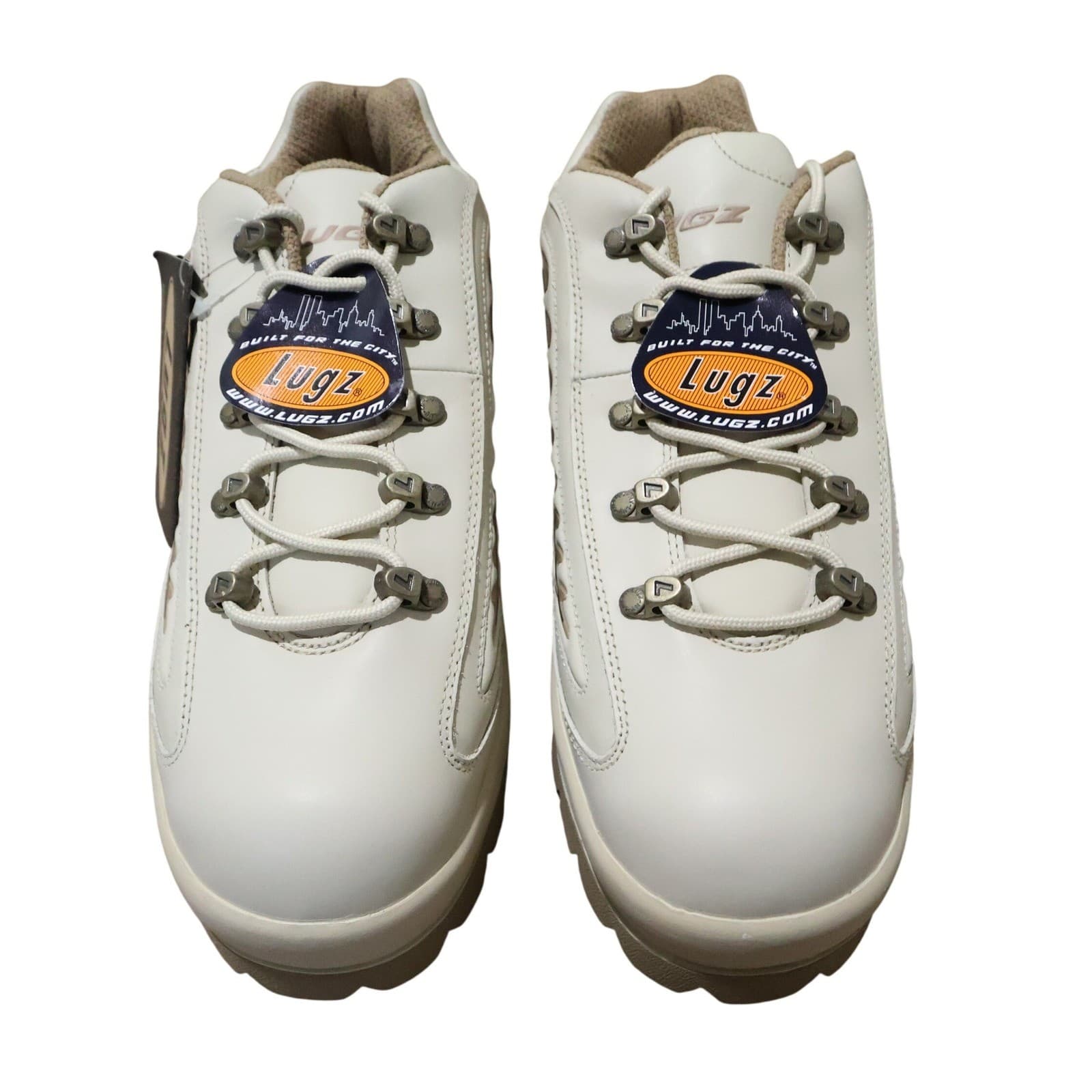 Lugz Mens 13 Ecru/Clay New MDOTL-289 Low Top Chunky Streetwear Sneakers - Thumbnail 2