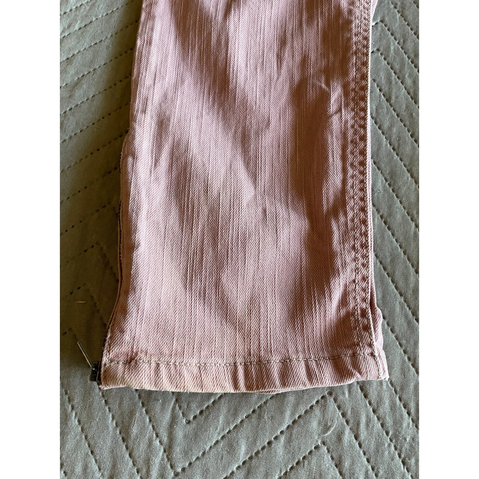 Ana Womens Soft Pink Straight Jeans Size 10 - Thumbnail 2